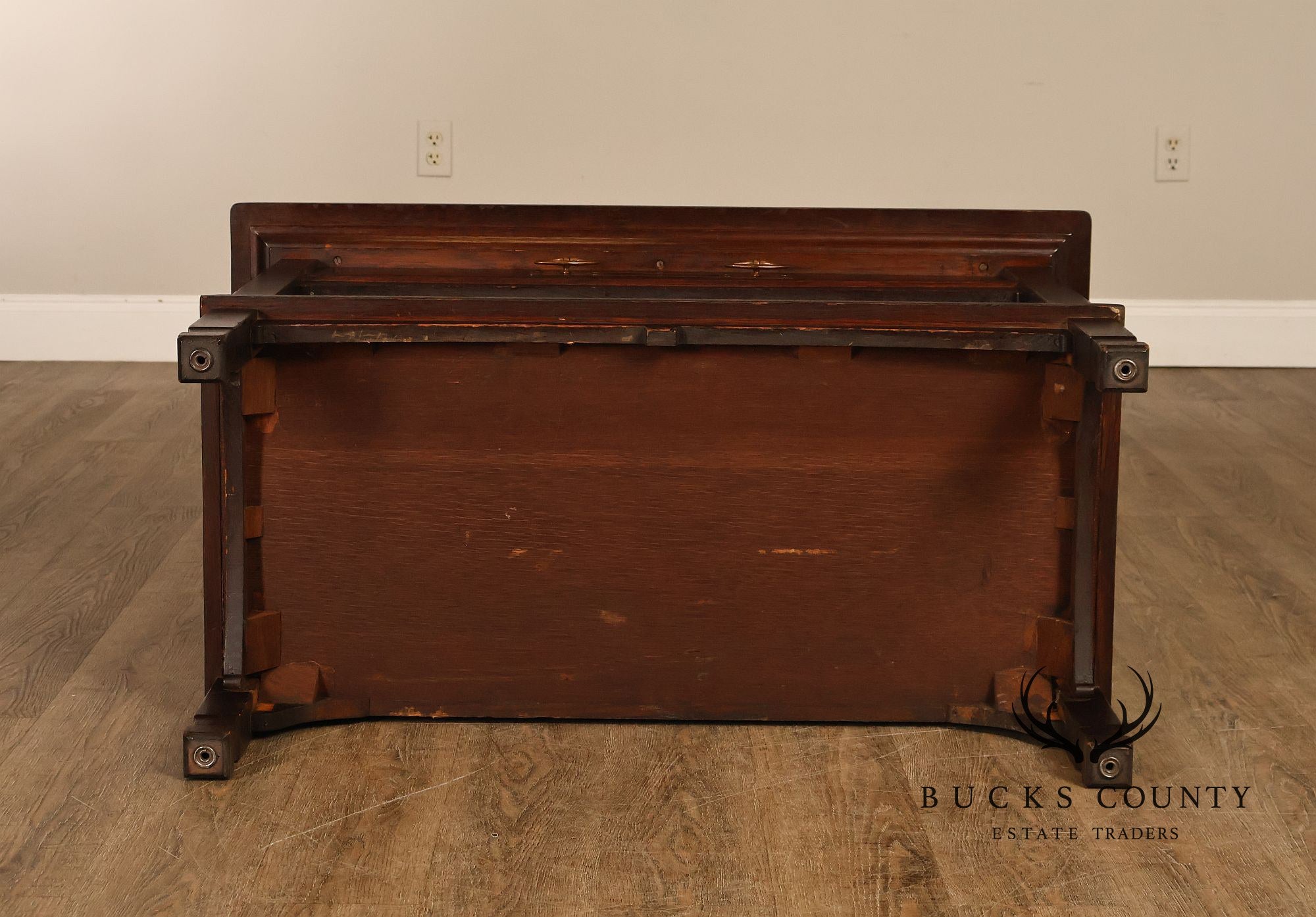 Antique Mission Oak Server Sideboard