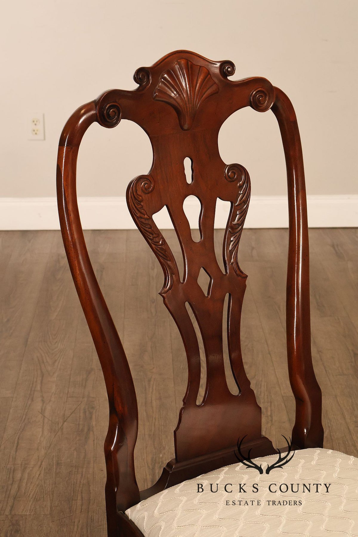 Henredon 'Rittenhouse Square' Set of Six Mahogany Dining Chairs
