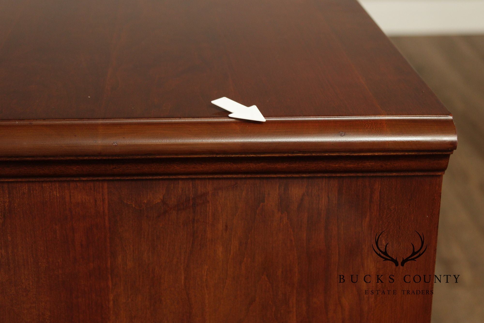 Pennsylvania House Chippendale Style Cherry Triple Dresser