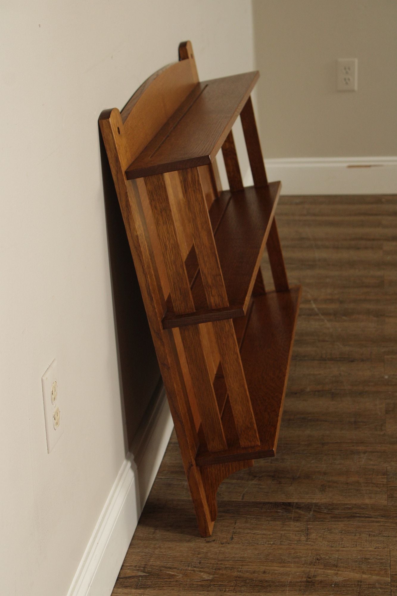 Stickley Mission Collection Oak Plate Rack