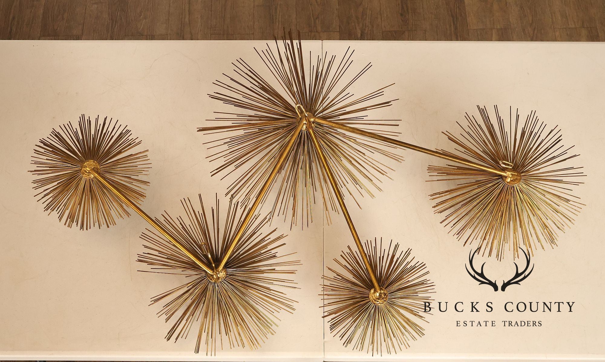 Curtis Jeré Mid Century Modern Urchin Wall Sculpture