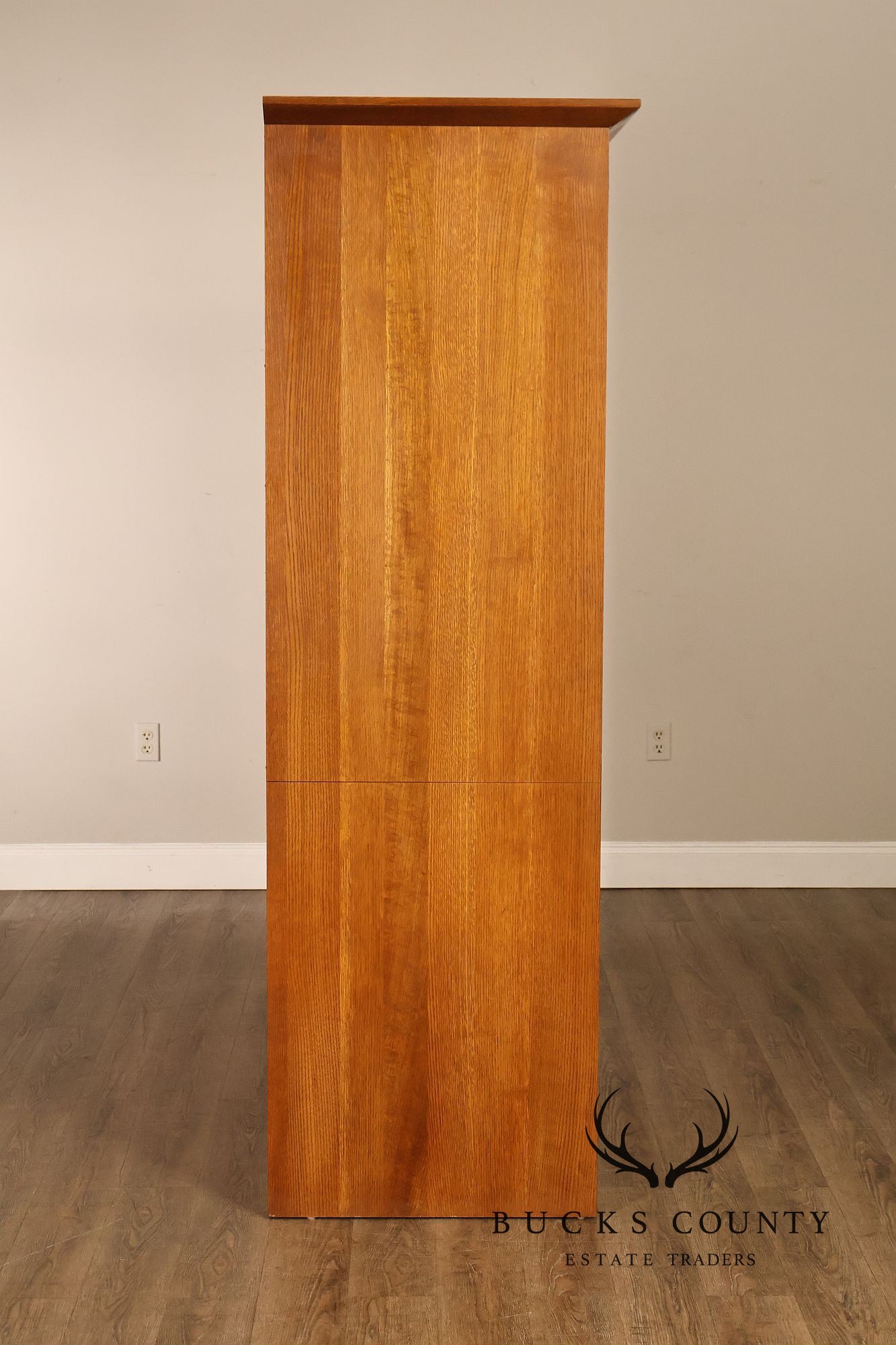 Stickley Harvey Ellis Oak Storage Or Entertainment Armoire