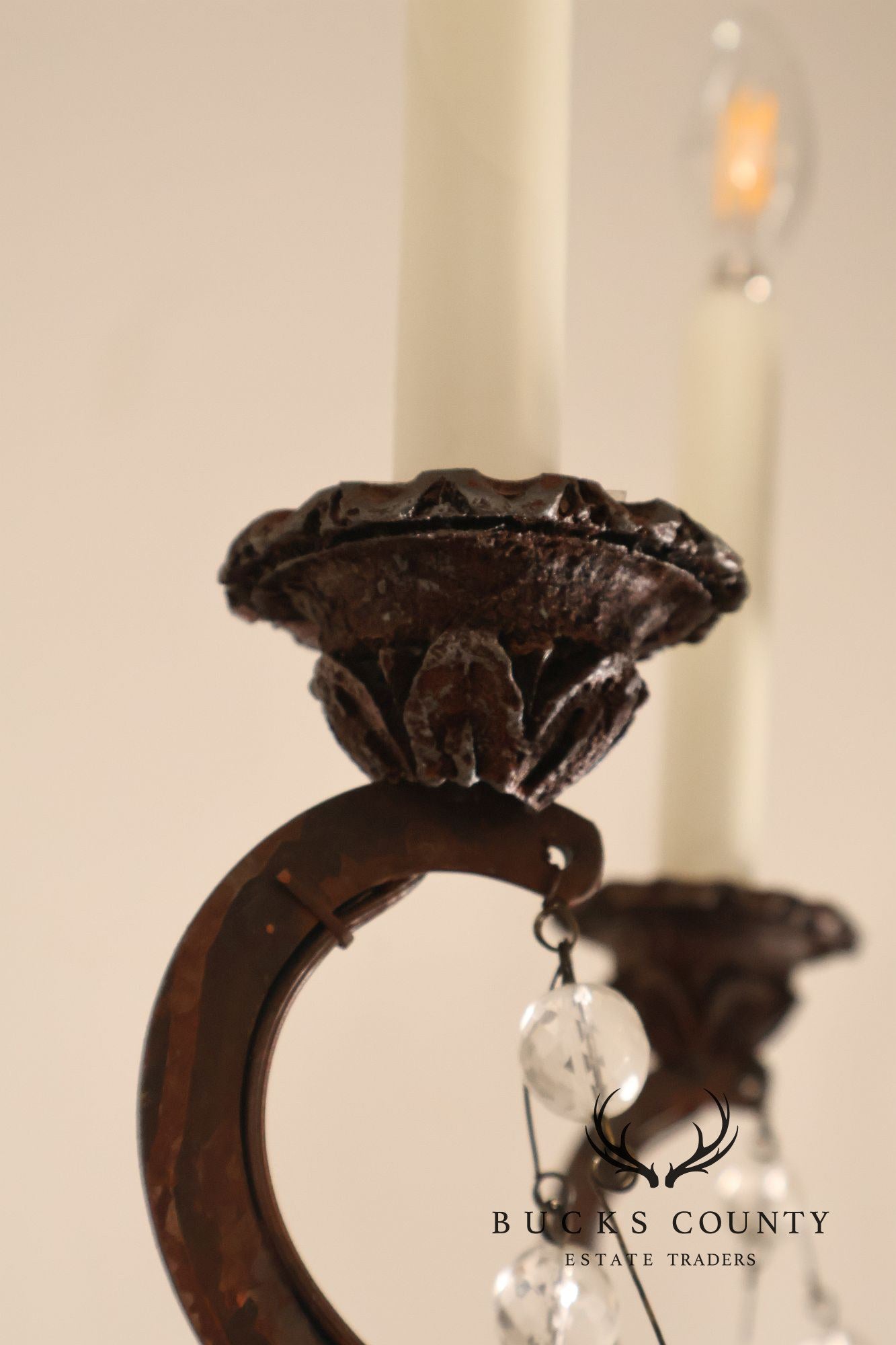 Niermann Weeks Avignon Iron Chandelier