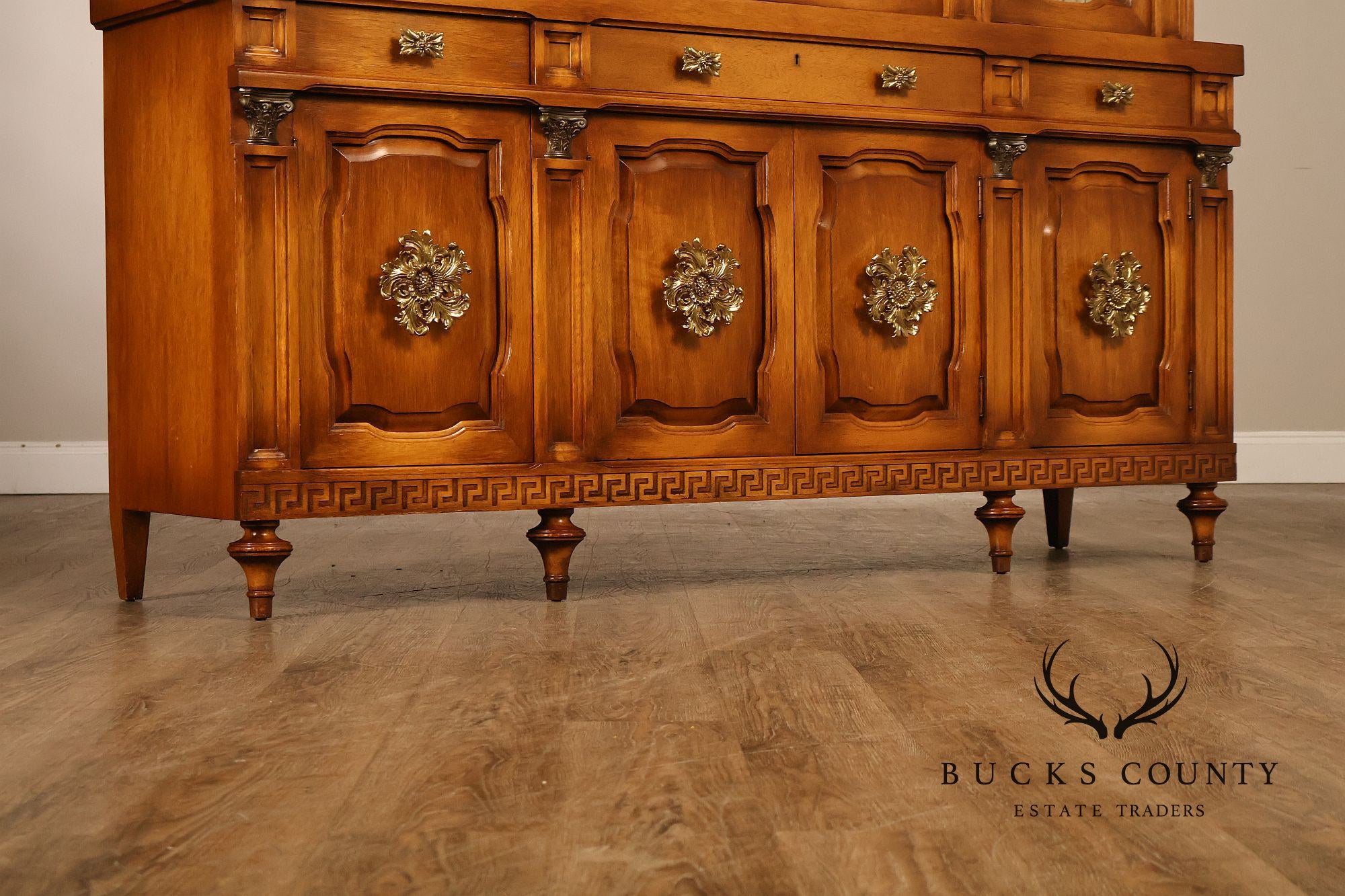 Daniel Jones Inc. Custom Regency Style Bookcase or China Cabinet