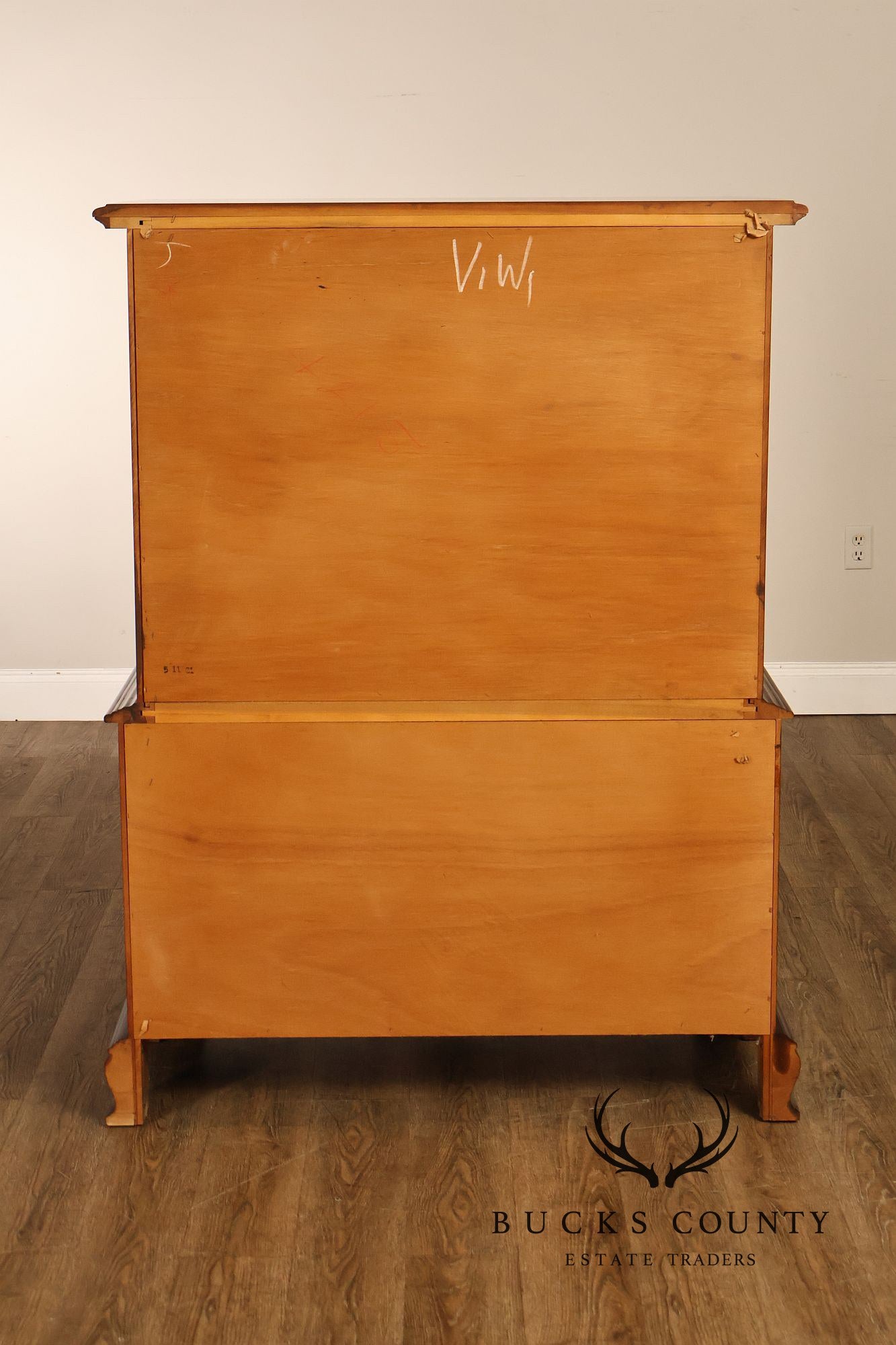 Chippendale Style Cherry Tall Chest of Drawers