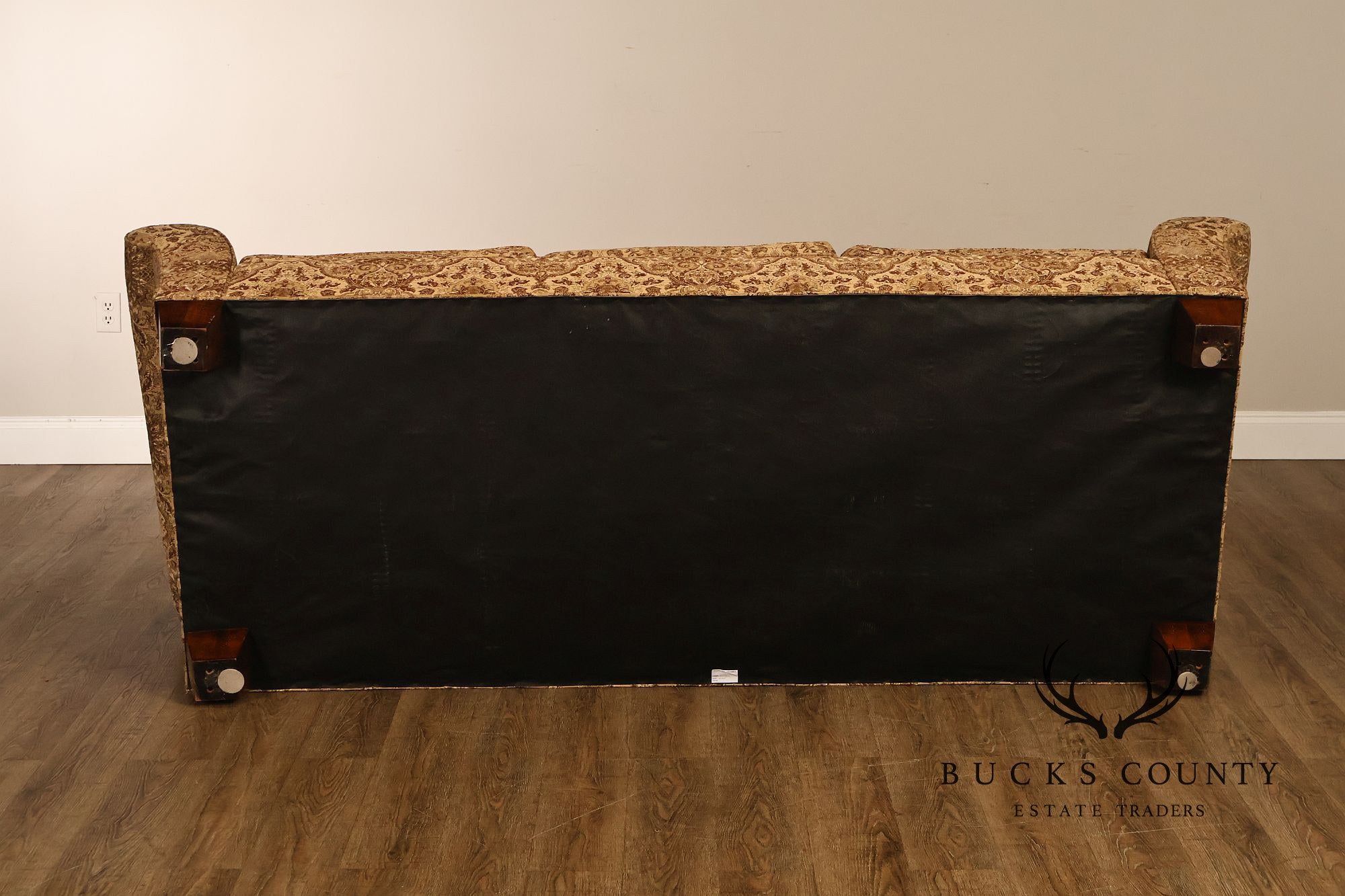 Stickley Fine Upholstery Traditional Three Cushion Sofa