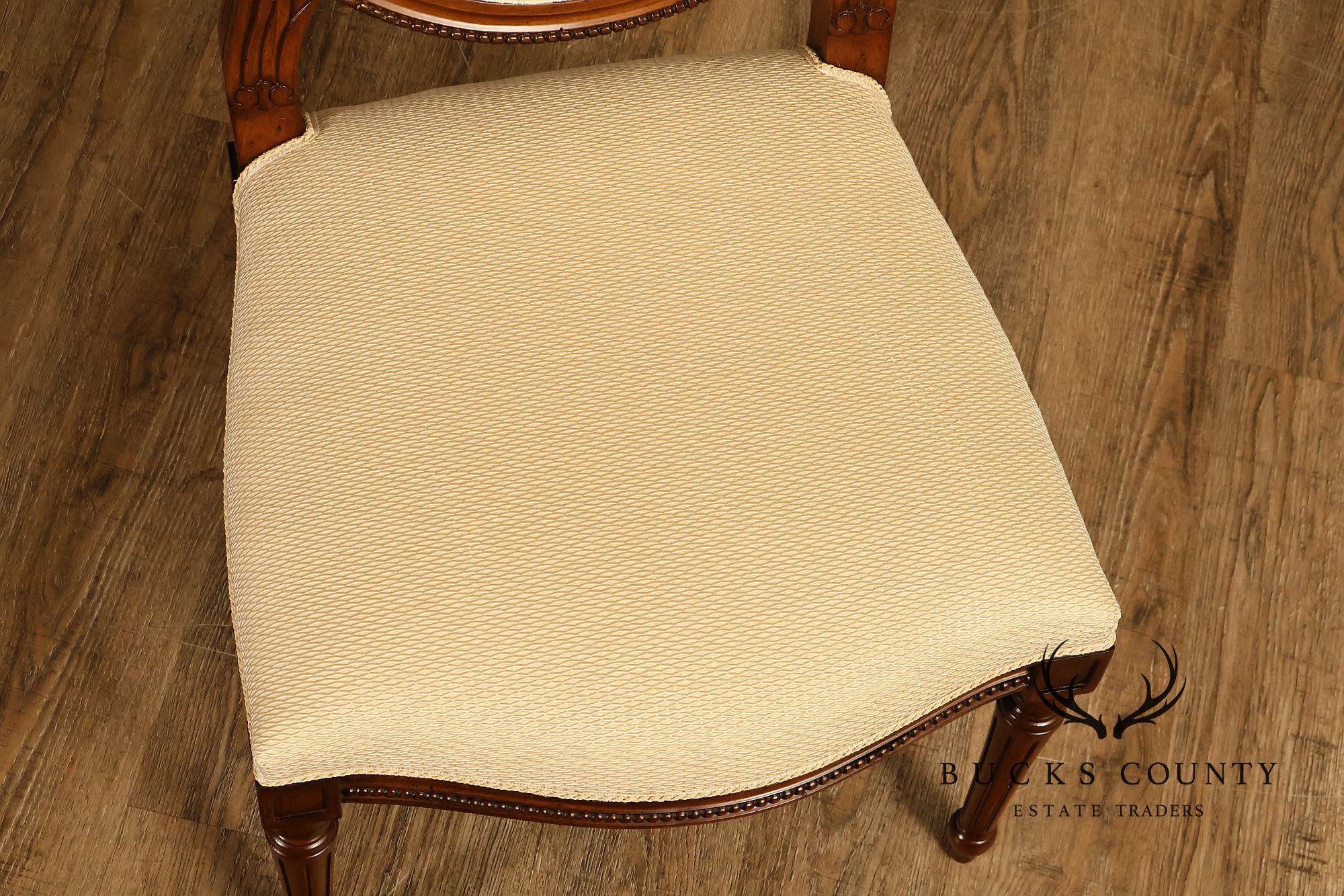 Louis XVI Style Set Of 16 Oval Back Dining Chairs