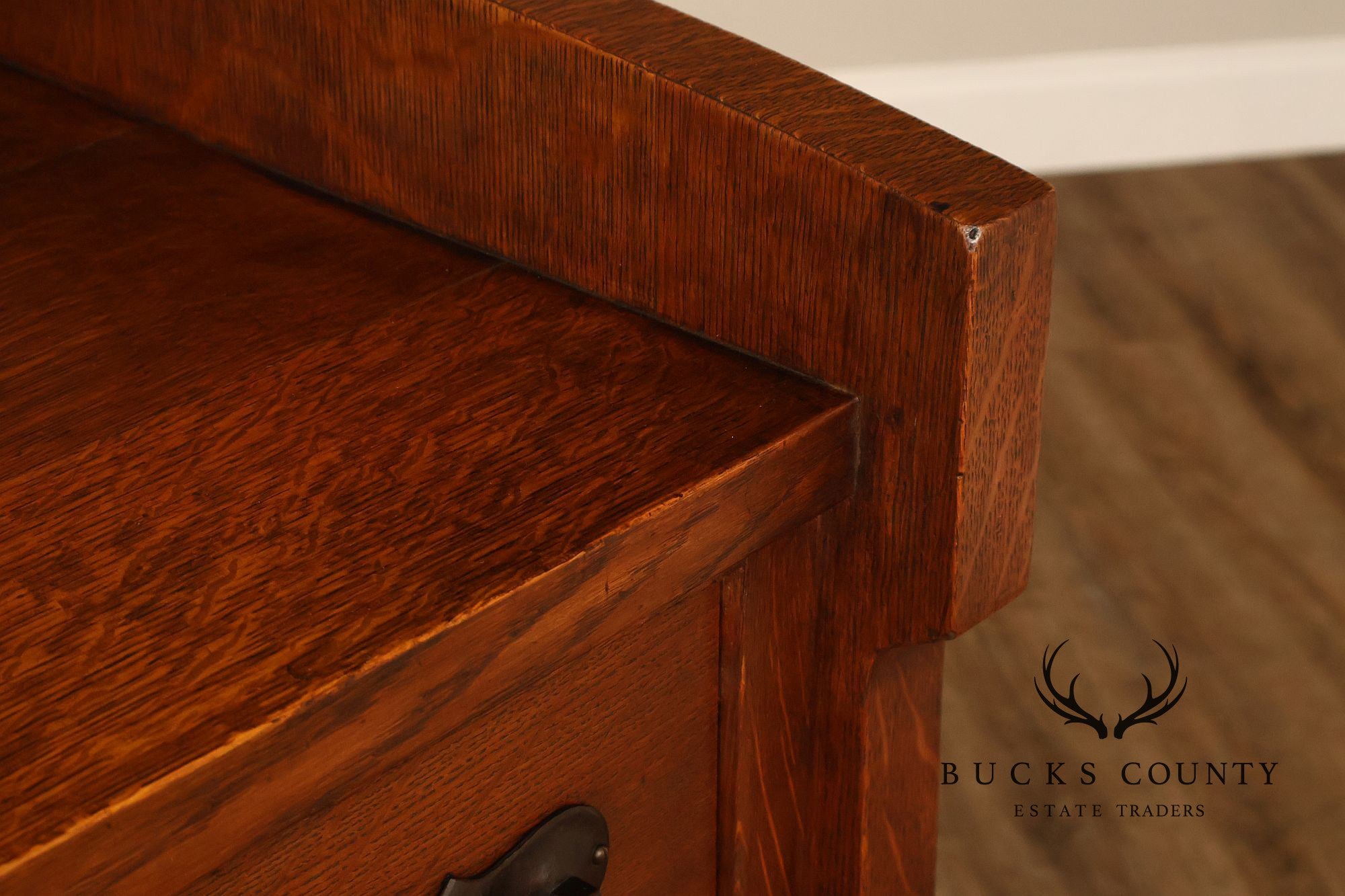 Early Gustav Stickley Arts And Crafts Oak Sideboard Buffet