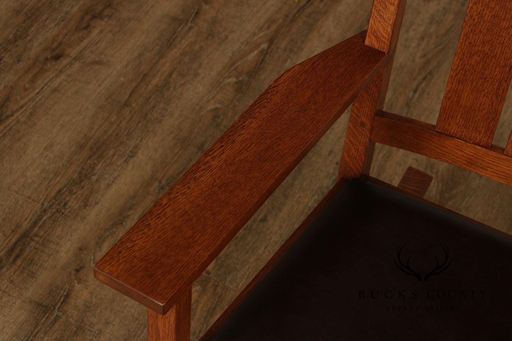 Stickley Mission Collection Harvey Ellis Oak Rocking Chair