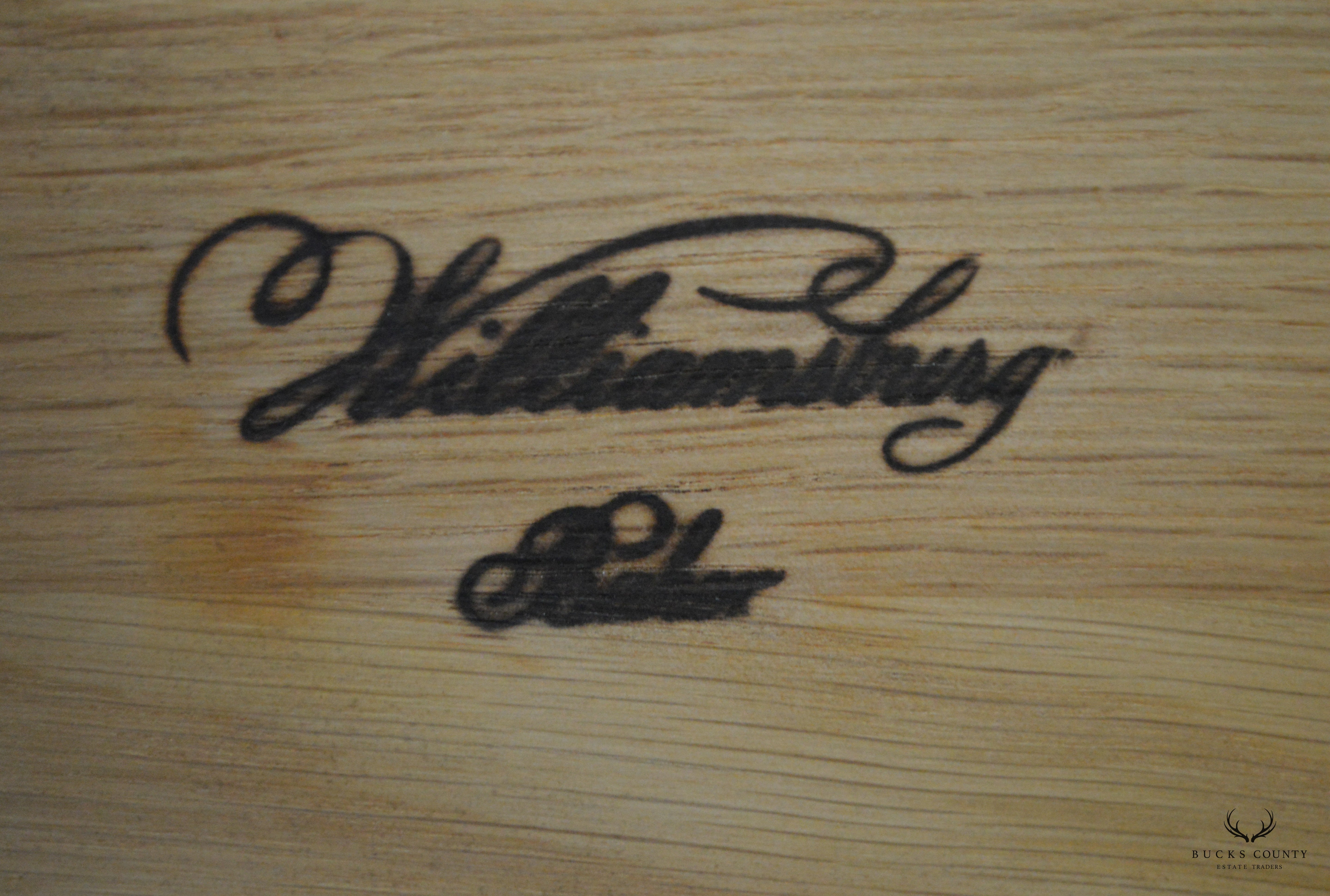 Baker Colonial Williamsburg Collection Large Mahogany Chippendale Breakfront