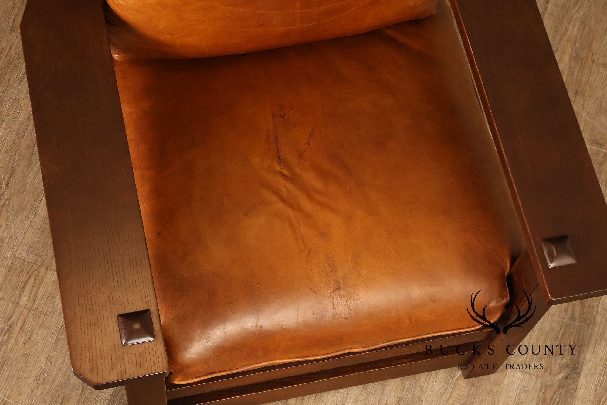 Stickley Mission Collection Oak Eastwood Lounge Chair