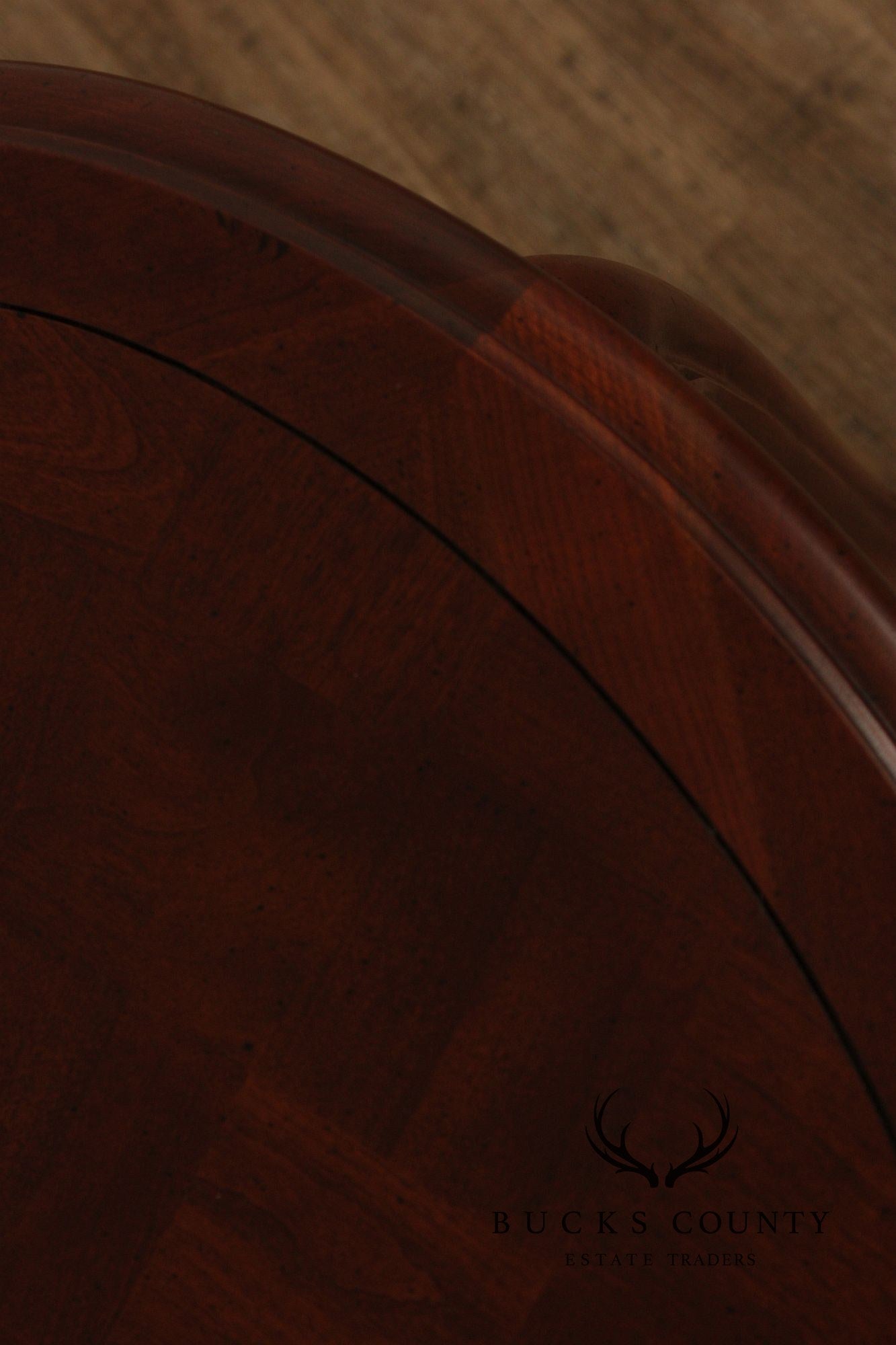 Century Furniture French Louis XV Style Carved Oval Side Table