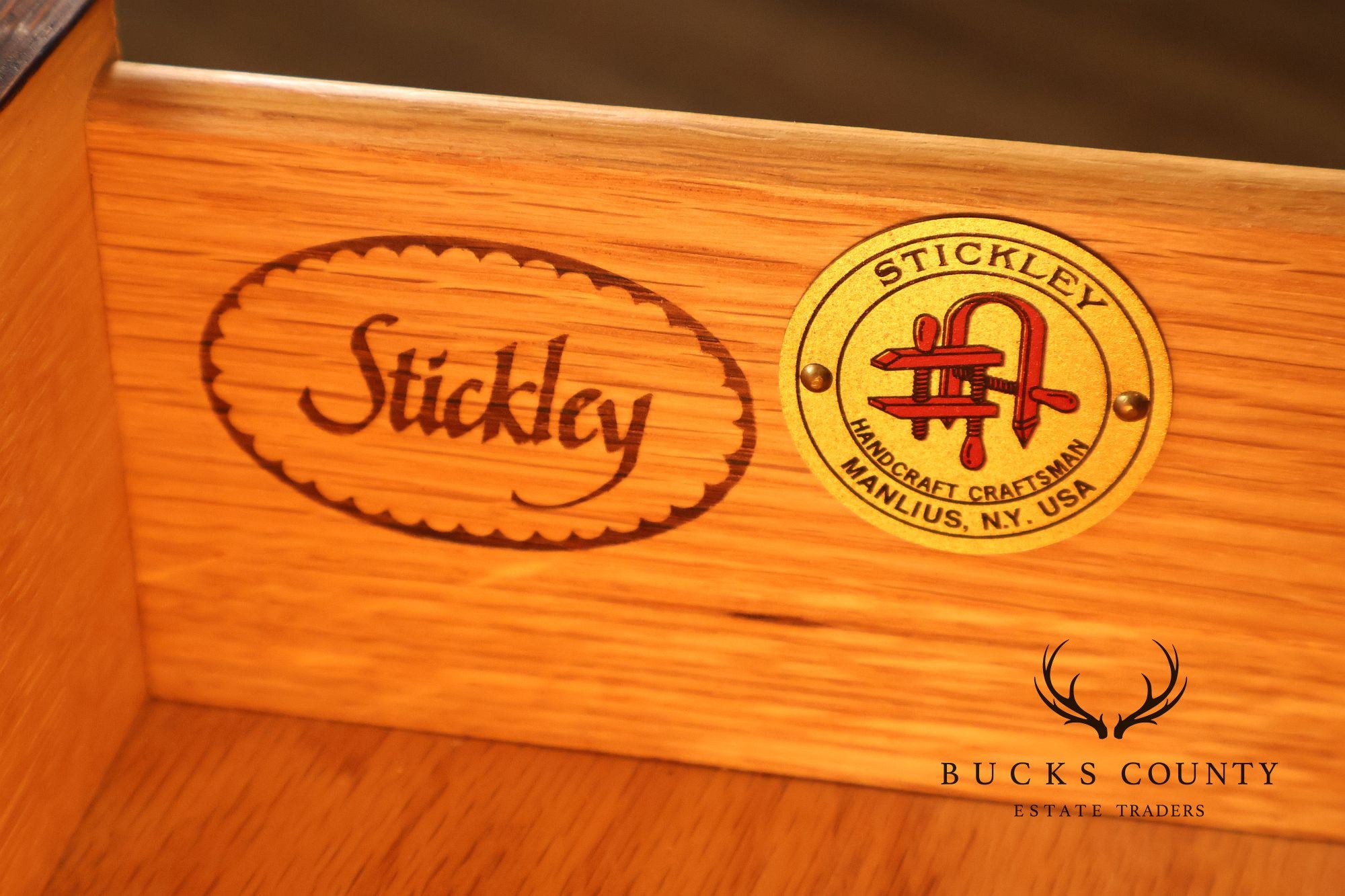 Stickley Roycroft Reissue Mission Oak Cellarette Cabinet