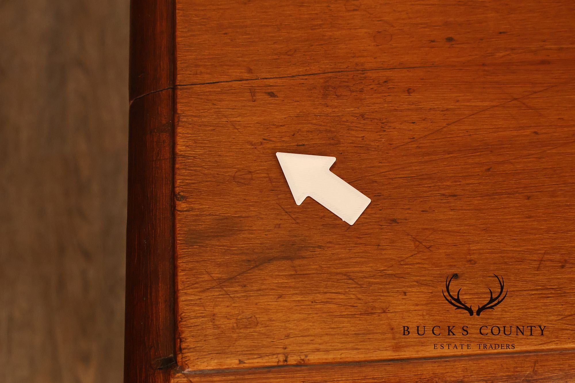 Antique American Country Birdseye Maple Blanket Chest With Lower Drawer