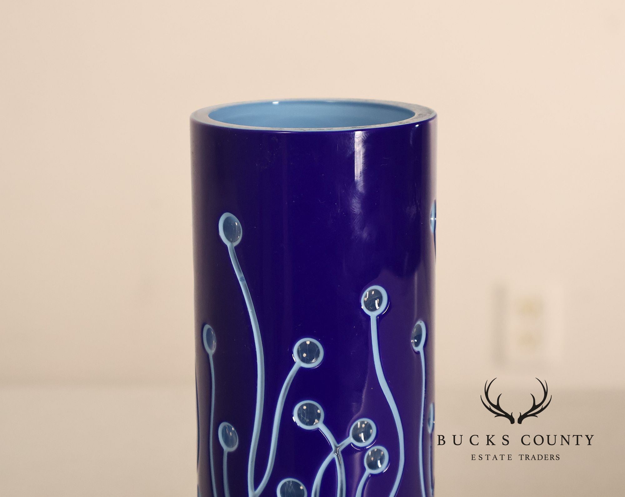 Wedgwood 'Neptune' Blue Vase
