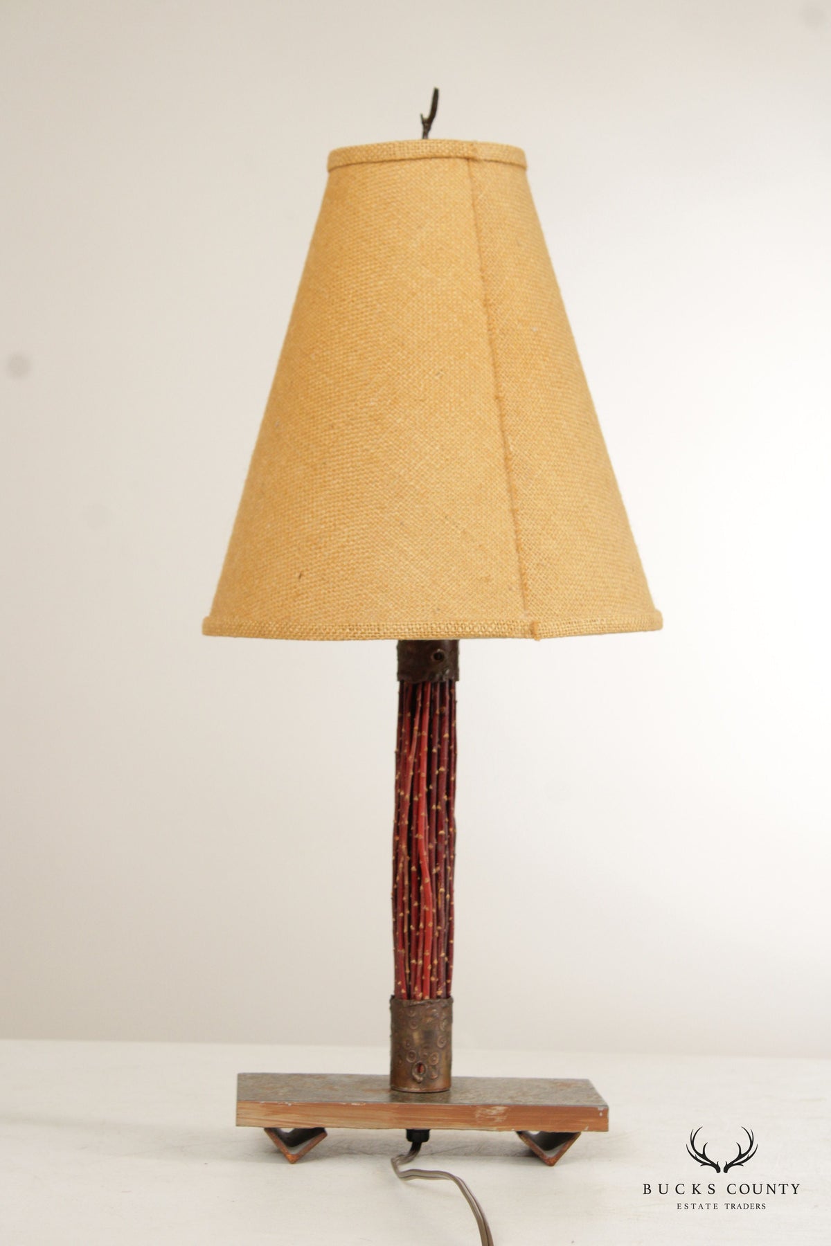 'Forever Twigs' Organic Modern Breeze Red Cedar Table Lamp