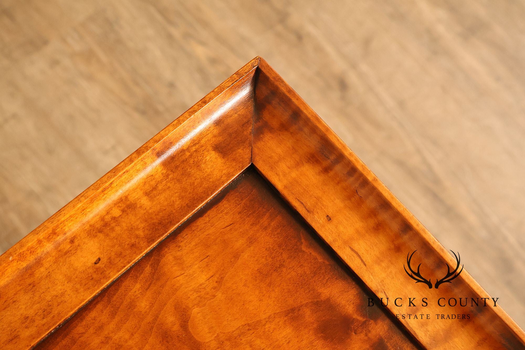 Eldred Wheeler Queen Anne Style Tiger Maple Tea Table