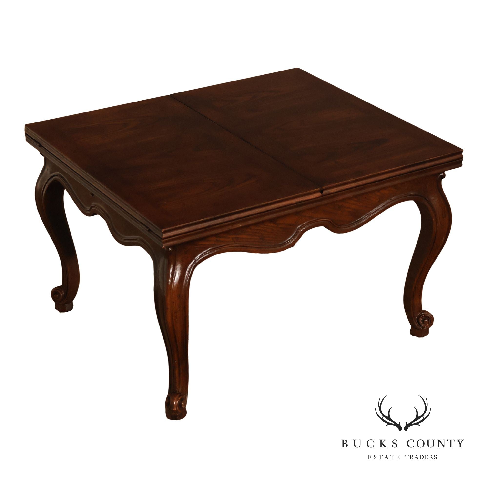 Henredon French Louis XV Style Oak Expanding Coffee Table