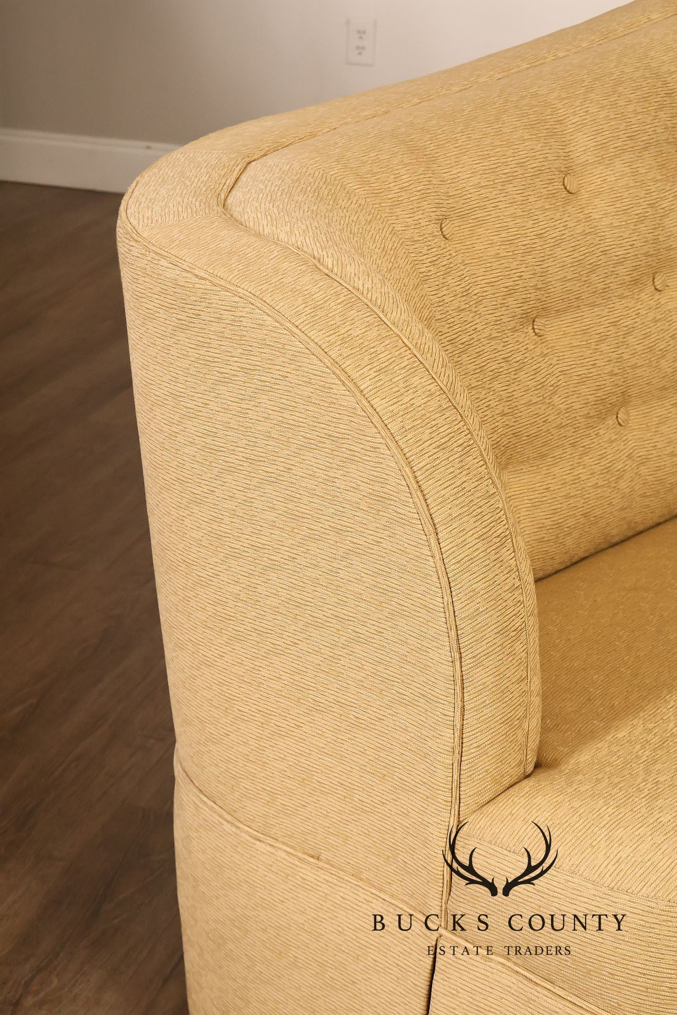 Thomasville Bogart Collection Curved Corner Sofa