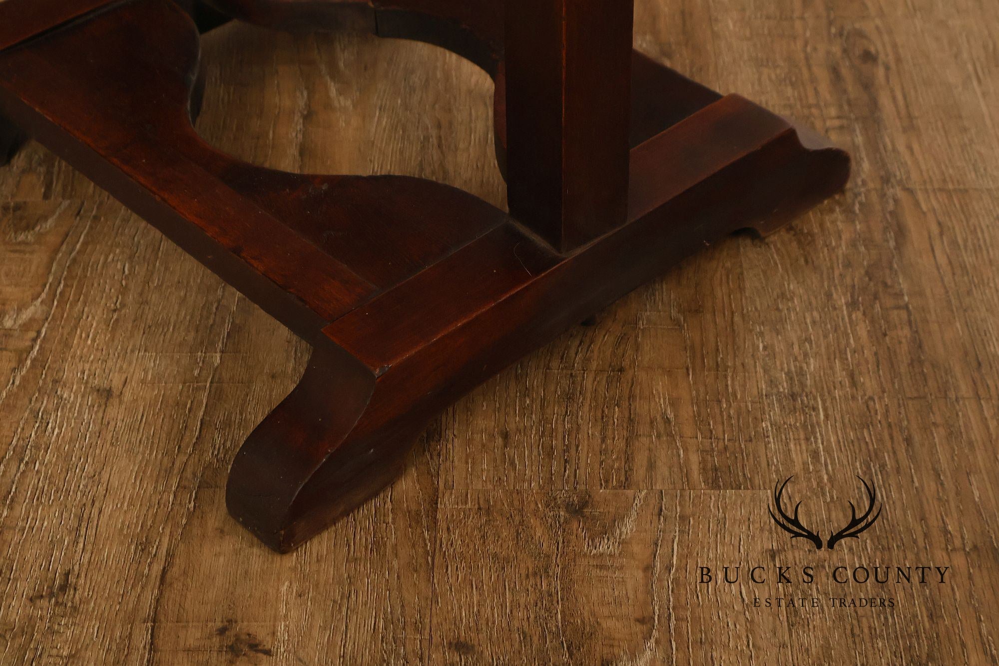 Antique Mission Style Double Sided Coat Rack
