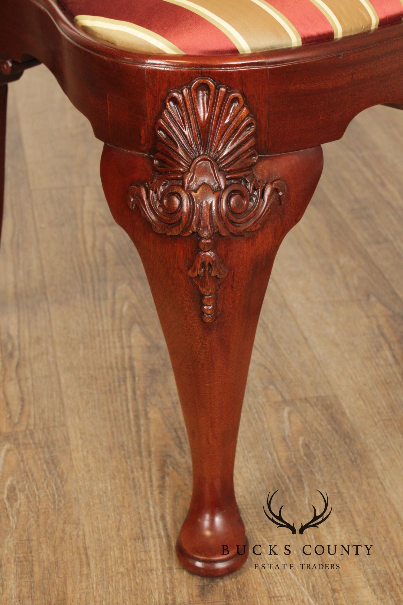 Hickory Chair Georgian Style Set of Six Mahogany Dining Chairs