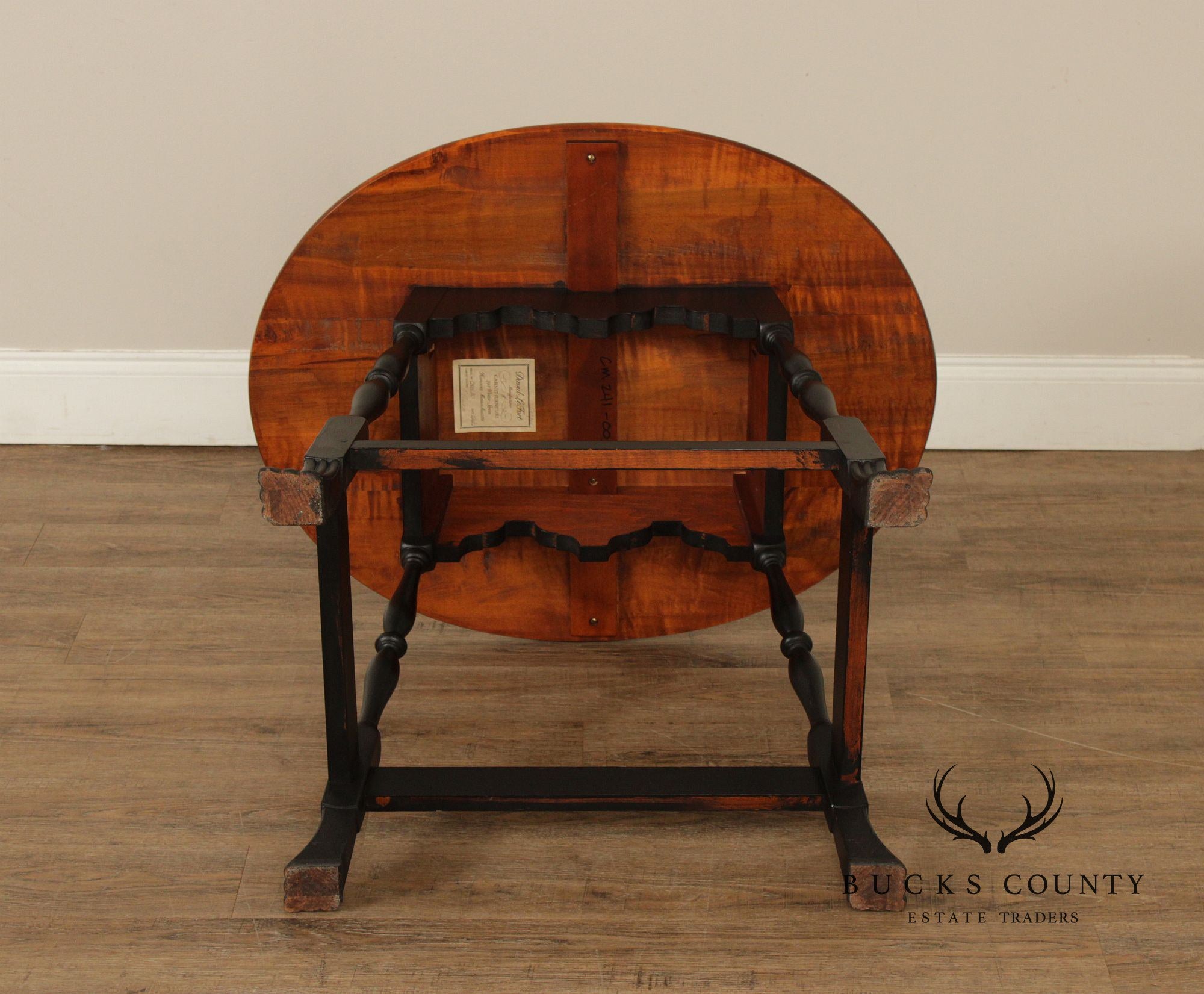 David LeFort Tiger Maple Tavern Table