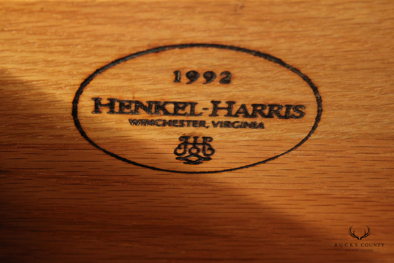Henkel Harris Federal Colonial Williamsburg Style Mahogany Sideboard