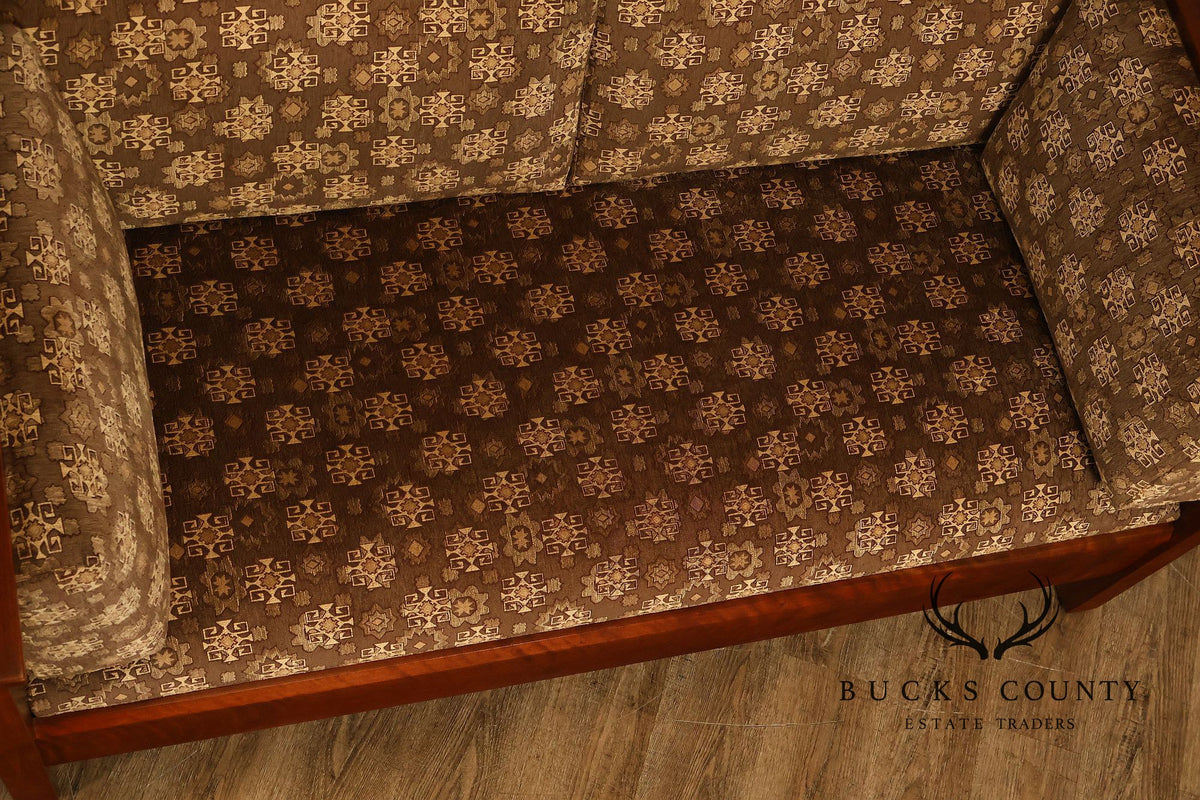 Stickley Mission Collection Cherry Spindle Loveseat
