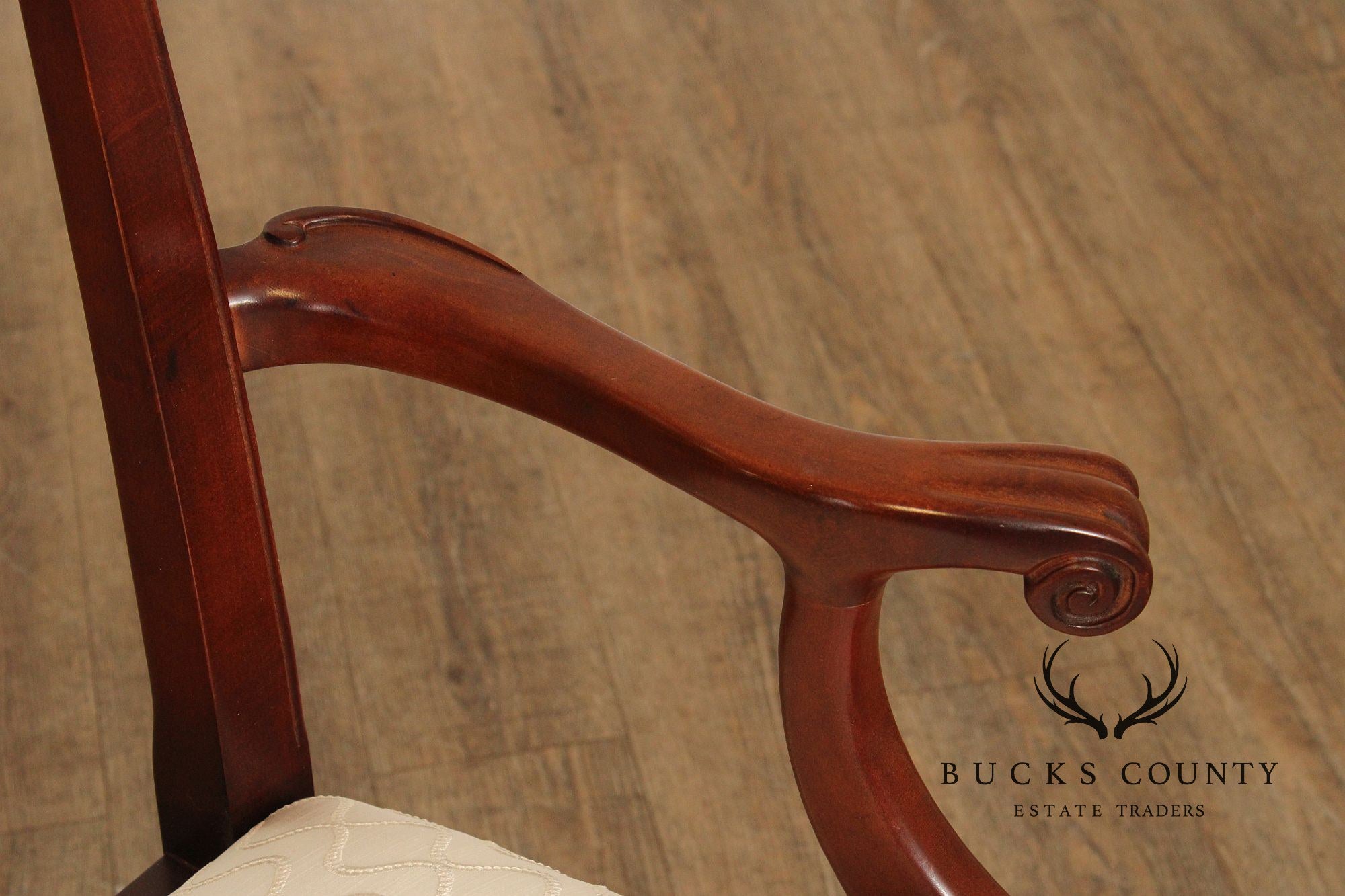 Century Chair Co. Chippendale Style Carved Mahogany Settee