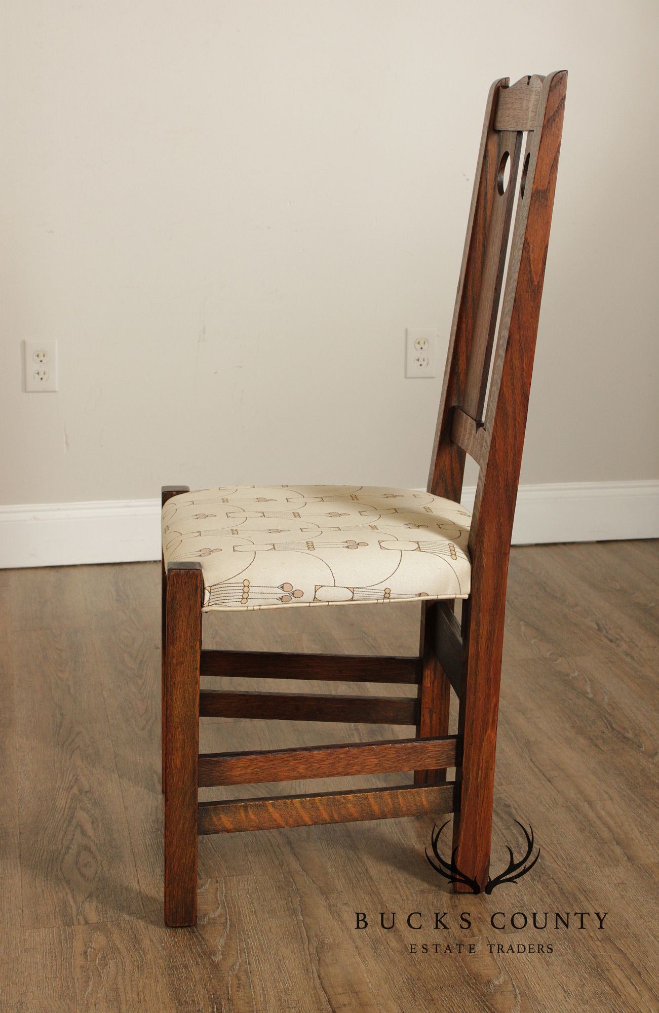 Stickley Brothers Mission Oak Pair of Side Chairs