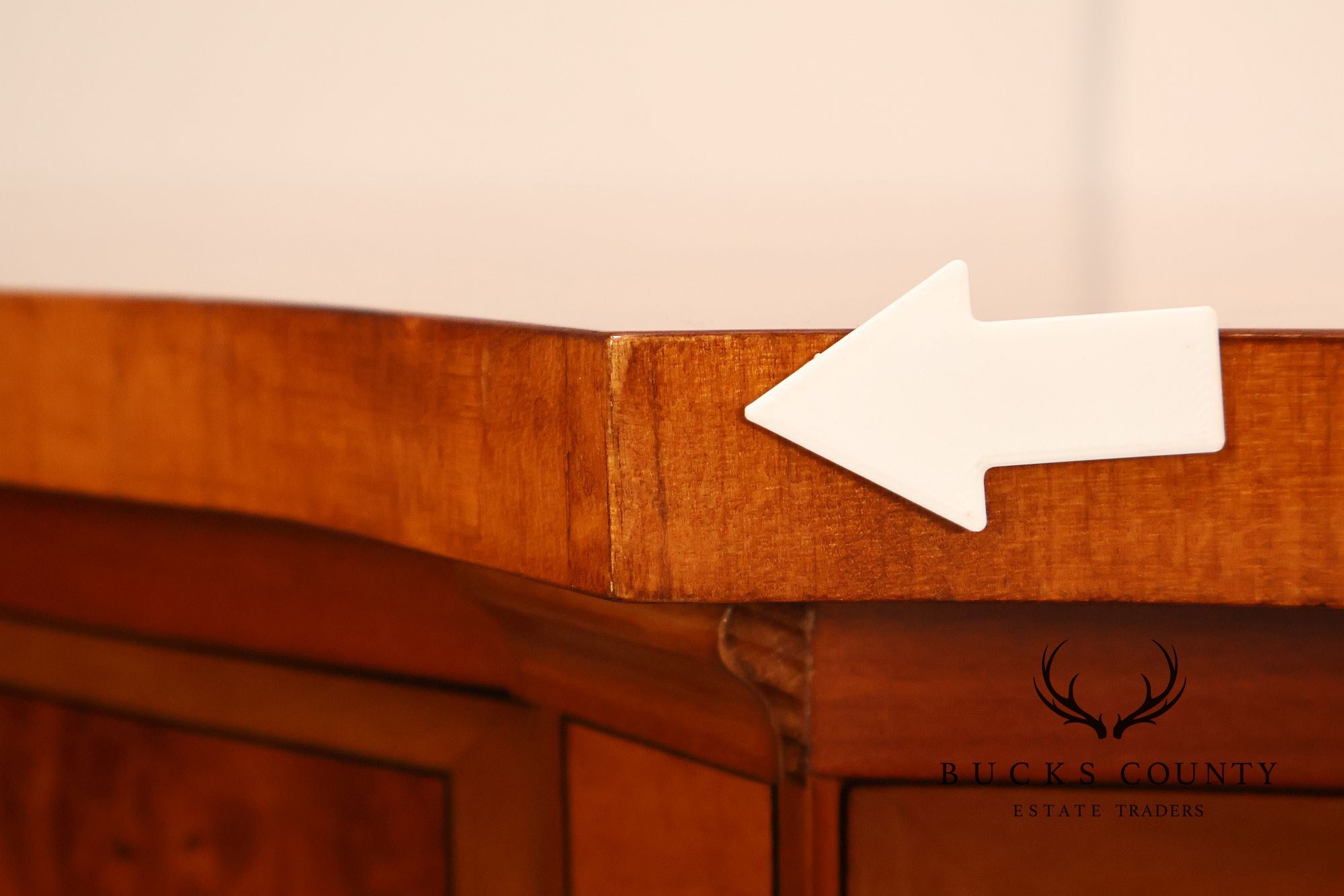 Italian Marquetry Inlaid Burl Wood Credenza Sideboard Server