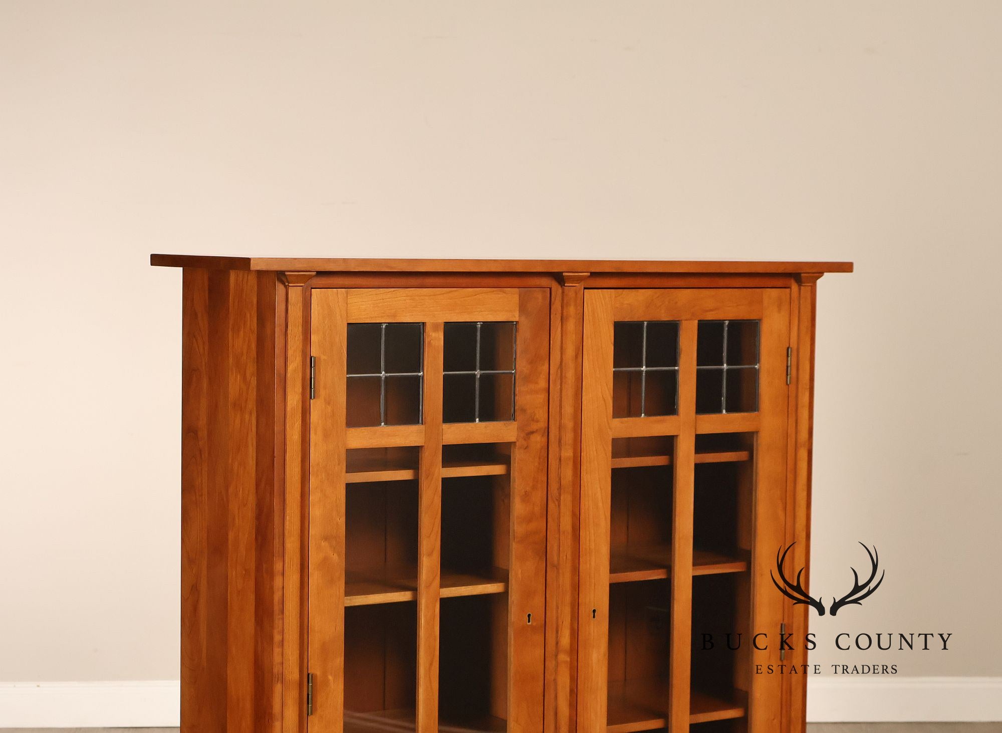 Stickley Mission Collection Cherry Harvey Ellis  Bookcase