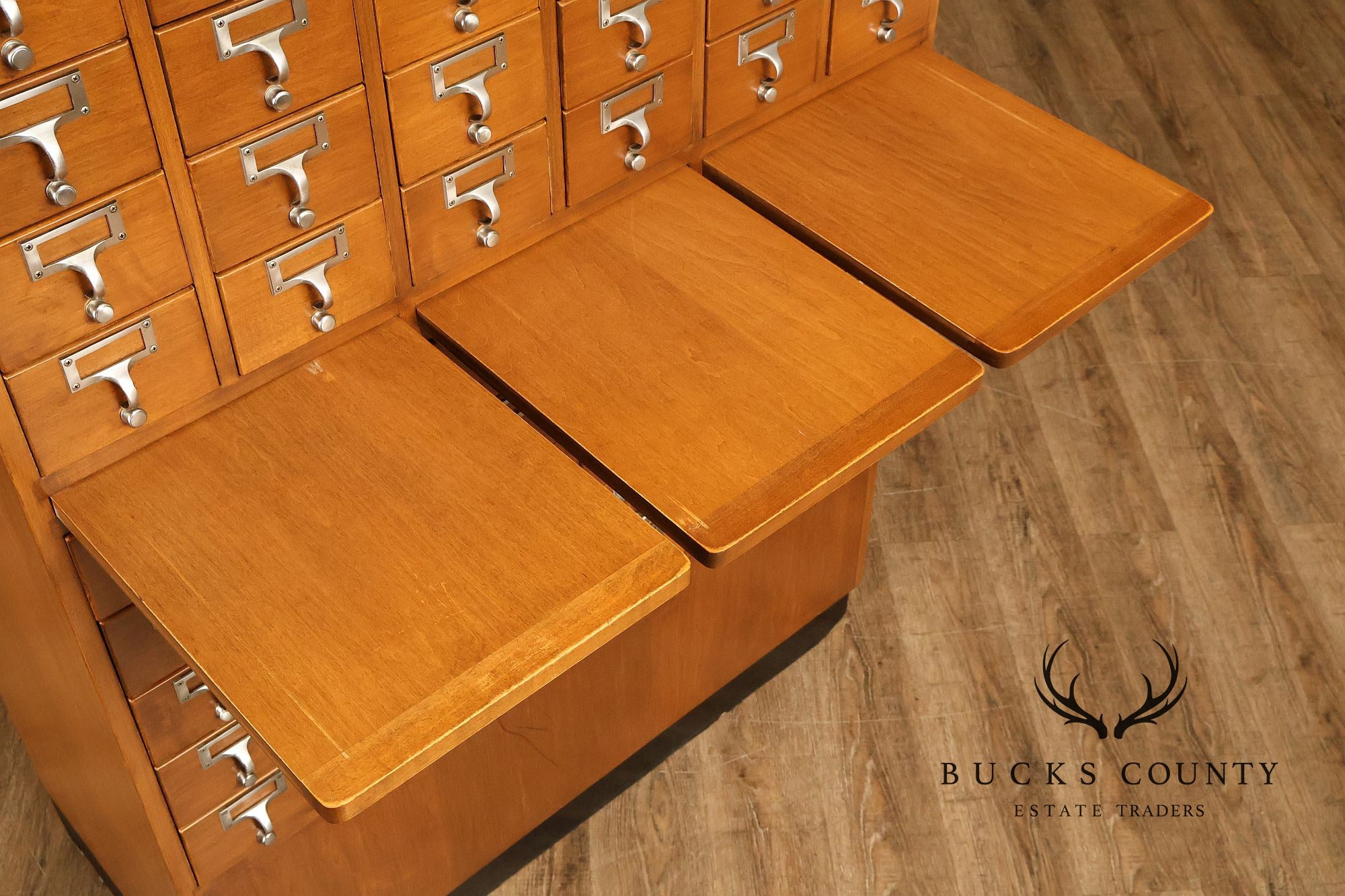 Mid Century 60-Drawer Library Card Catalog