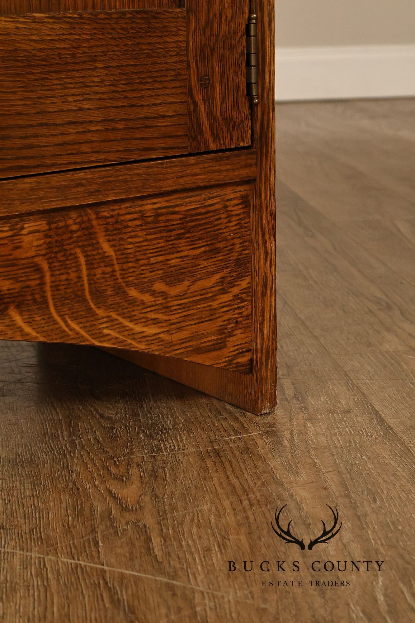 Stickley Harvey Ellis Mission Collection Oak Fall Front Secretary Bookcase