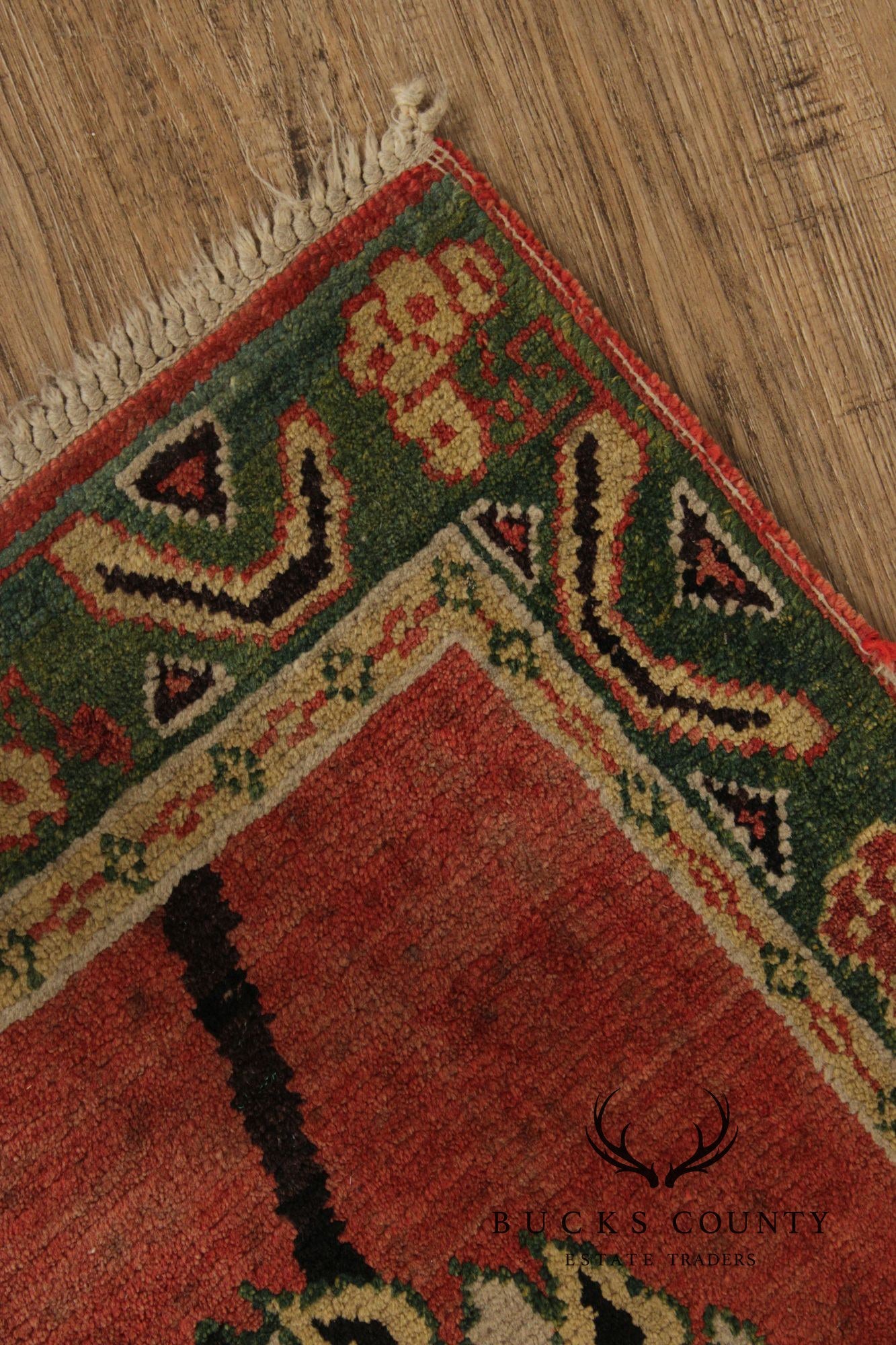 Khotan Style Hand Knotted Wool Area Rug 6'x 9'