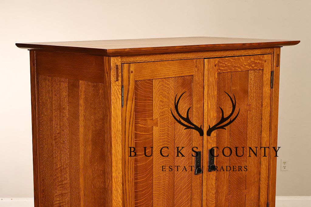 Stickley Mission Collection Oak Door Chest