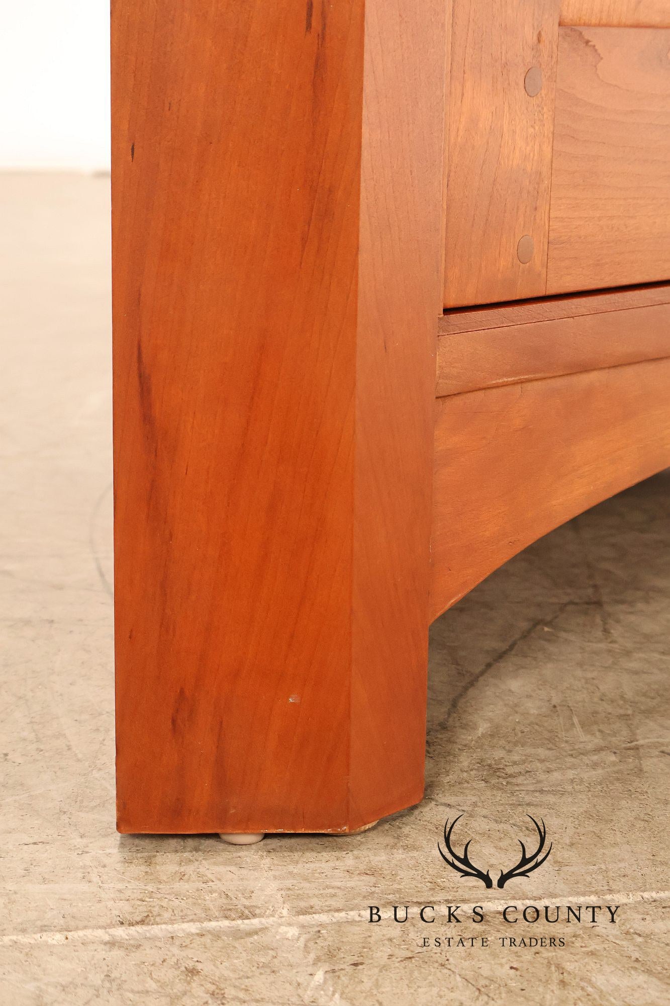 Stickley Mission Collection Cherry Corner Cabinet