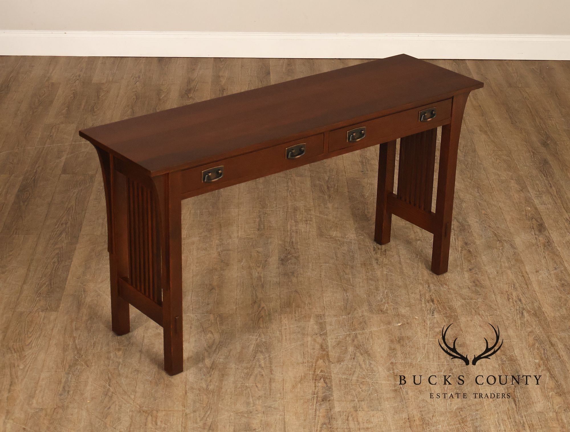 Stickley Mission Collection Oak Sofa Table