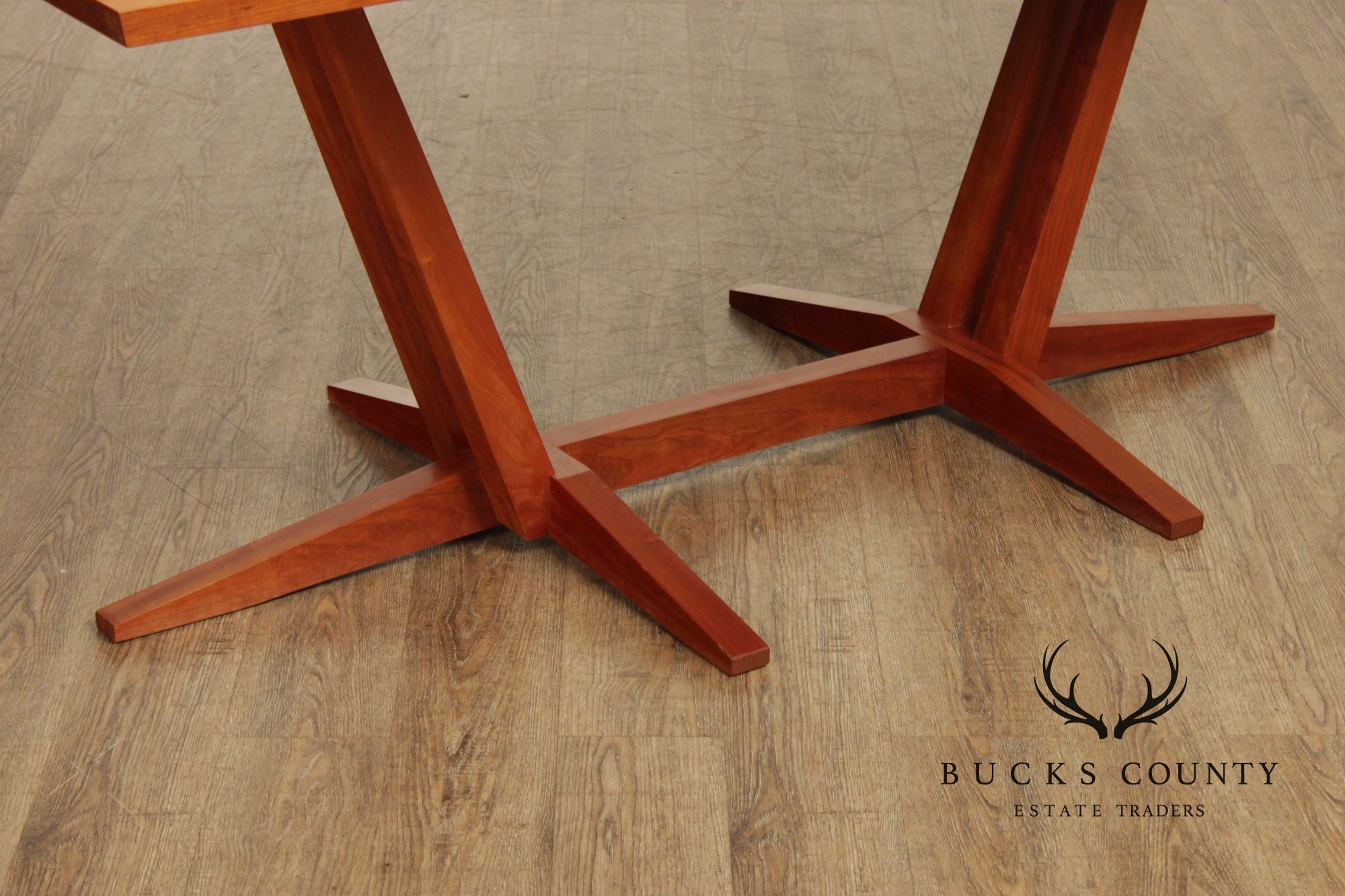 Thomas Moser Cherry Edo Trestle Dining Table