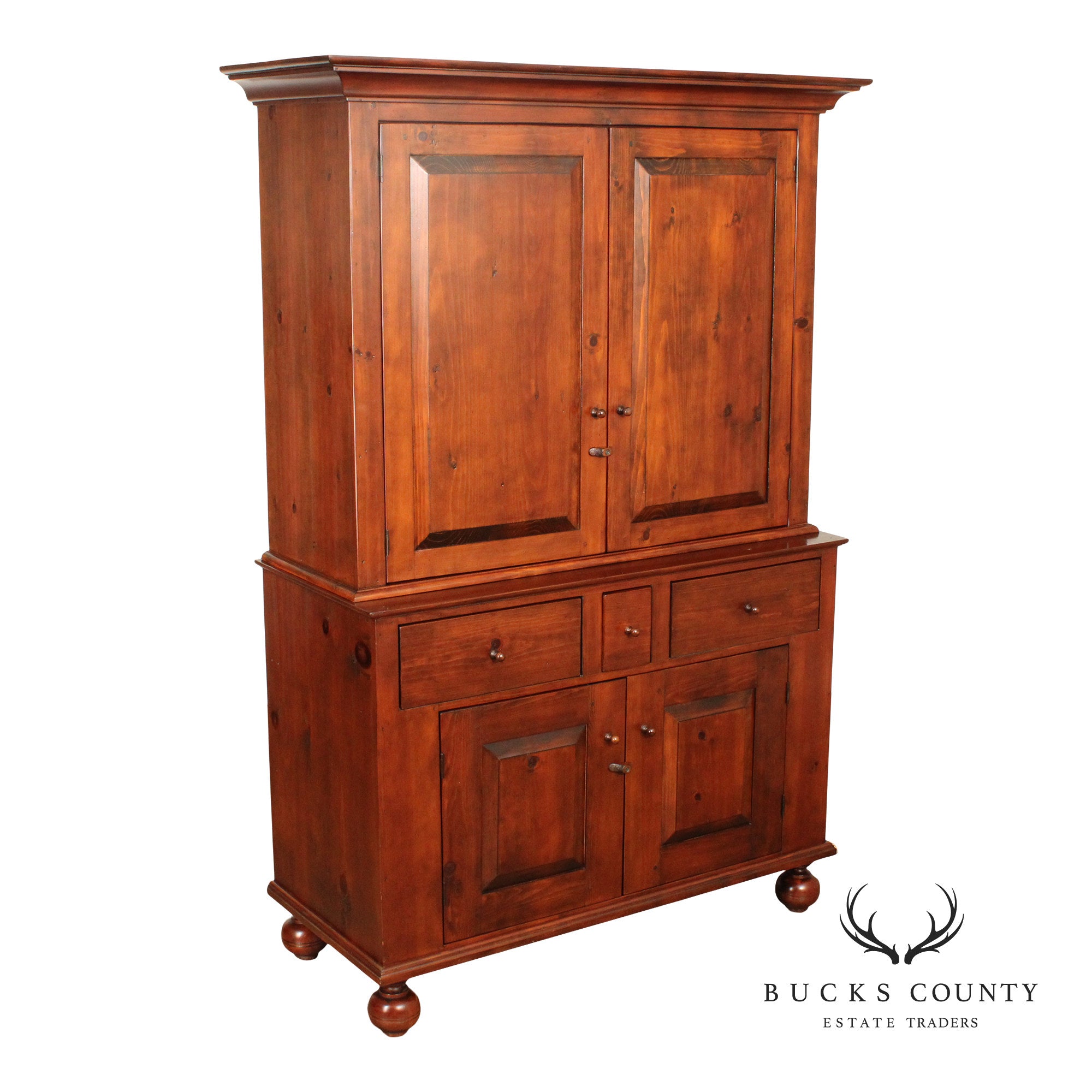 Stephen Von Hohen Pine Media Armoire