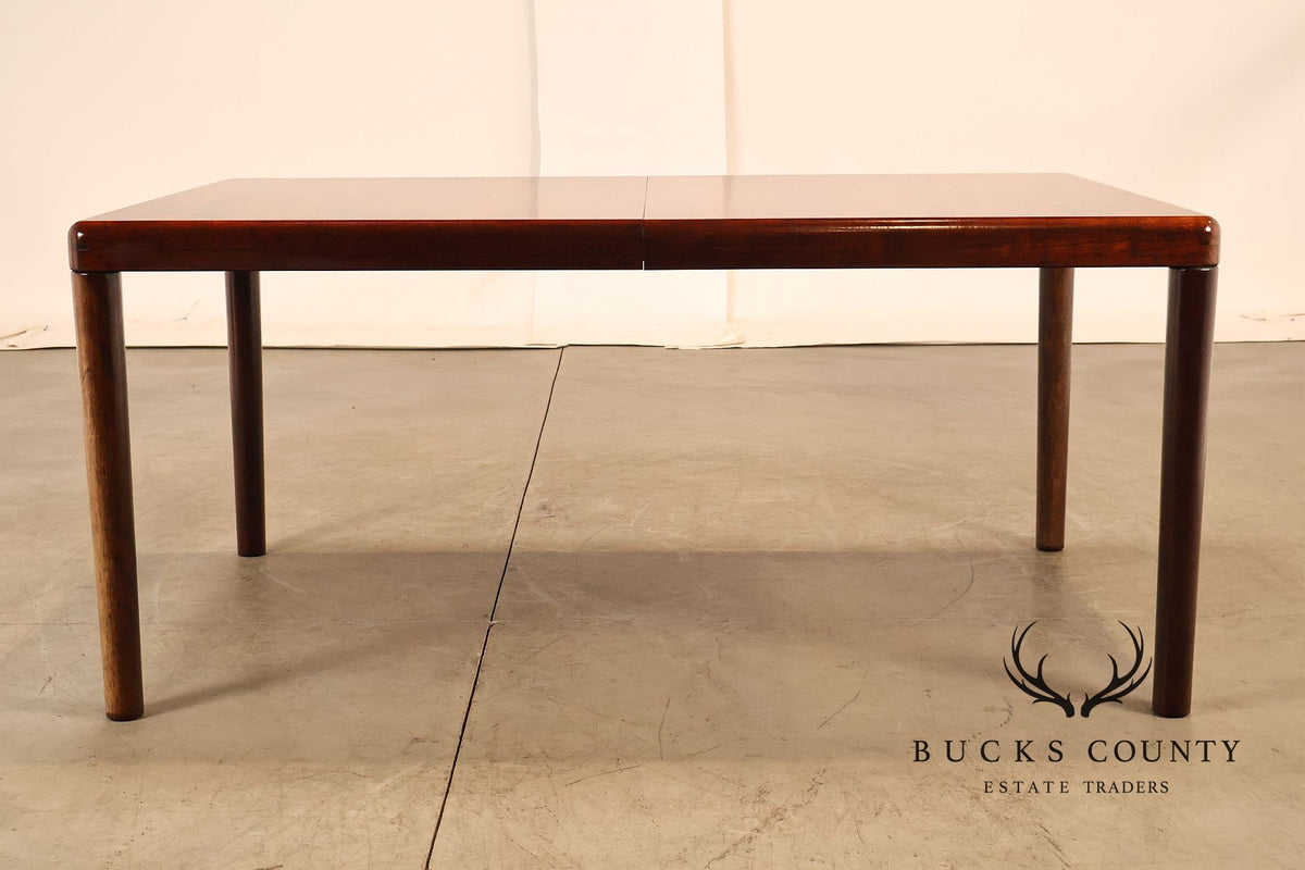 Dyrlund Danish Modern Rosewood Extension Dining Table