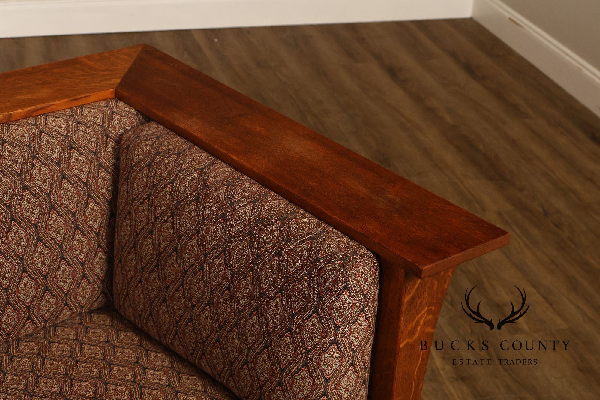 Stickley Mission Collection Oak Prairie Loveseat