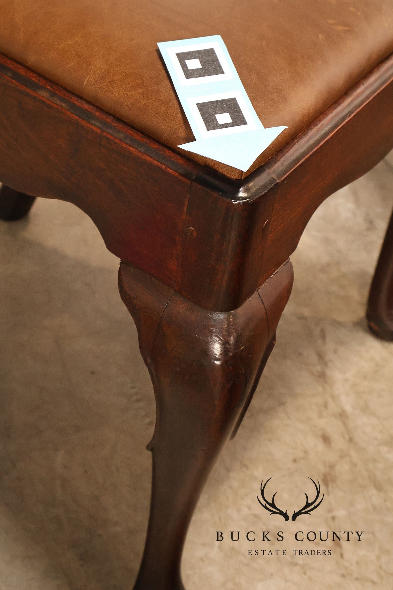 Georgie III Style Antique Set of Six Mahogany Dining chairs