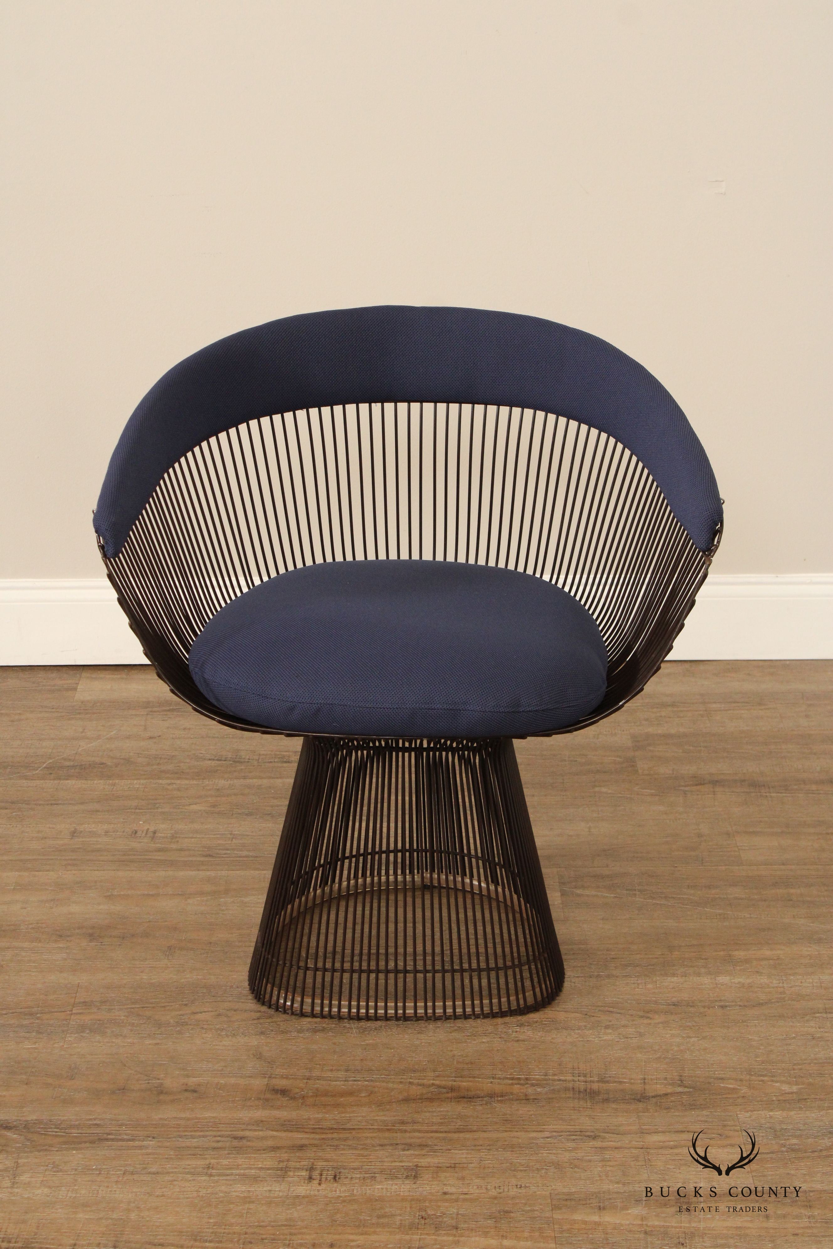Warren Platner For Knoll Mid Century Modern Armchair
