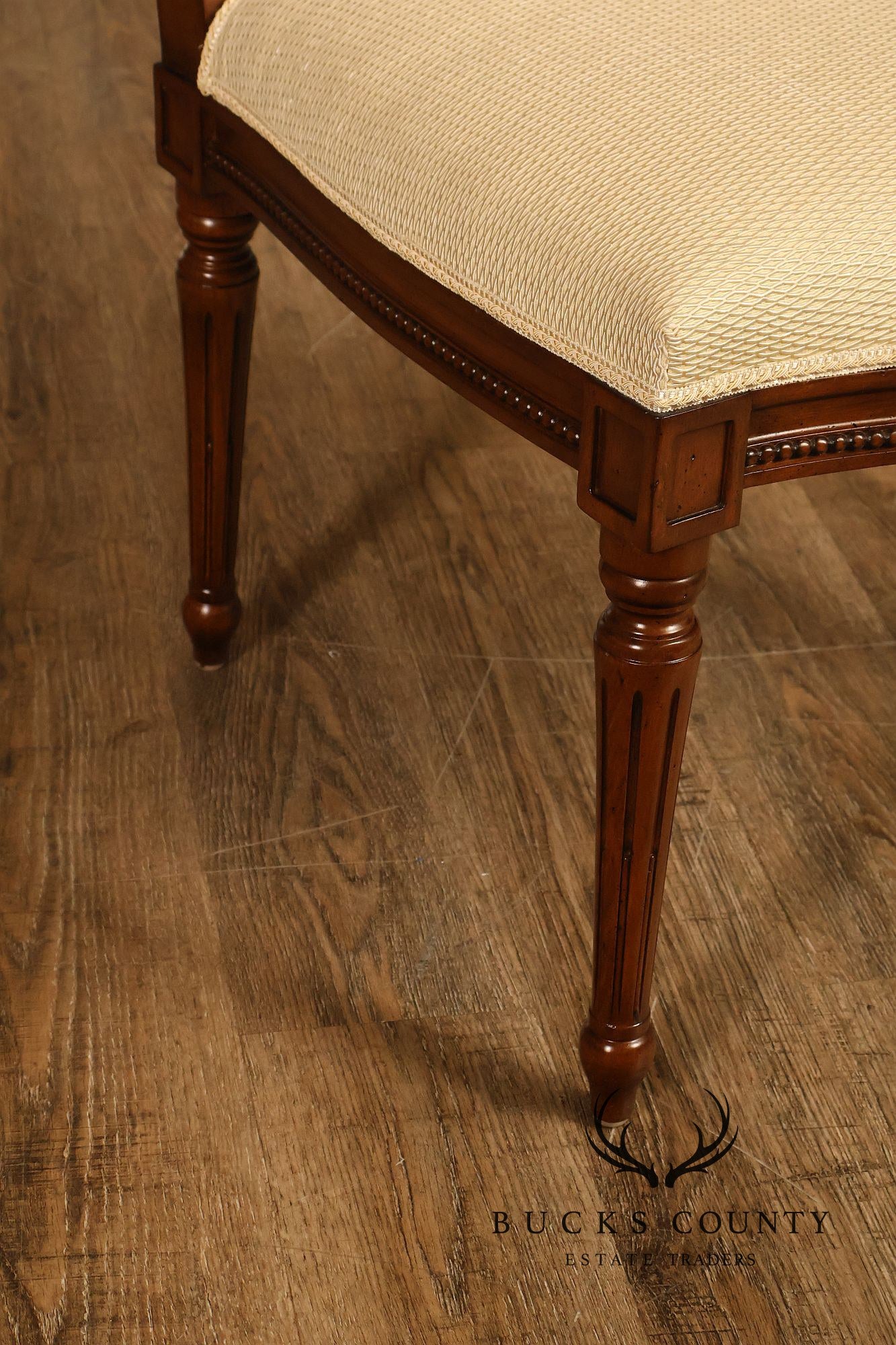 Louis XVI Style Set Of 16 Oval Back Dining Chairs