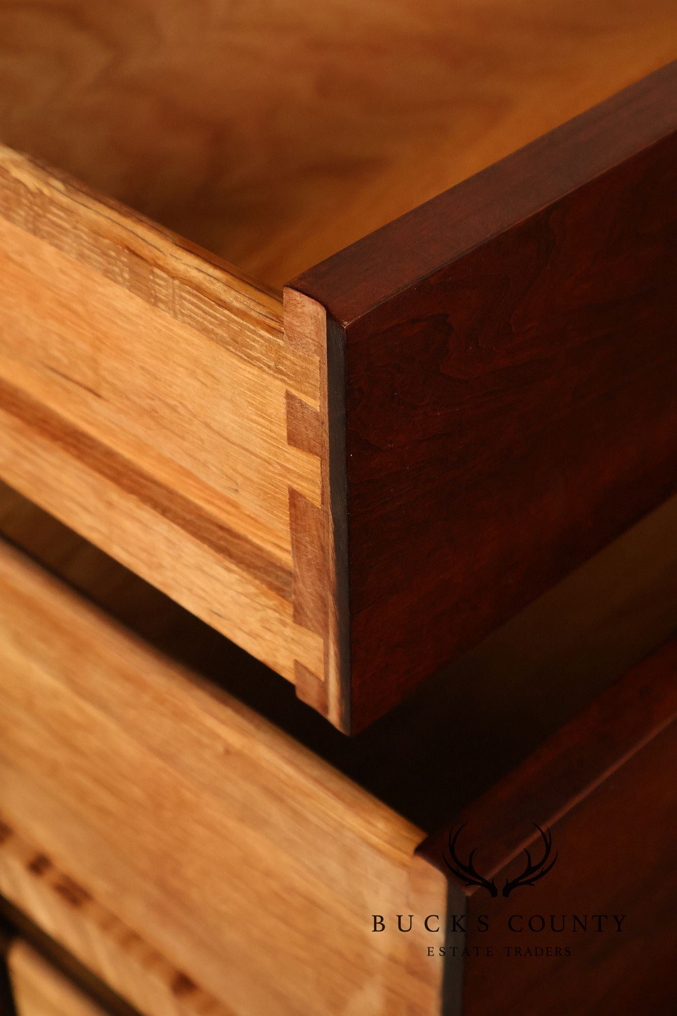 Stickley Edinburgh Collection Pair Of Cherry Nightstands