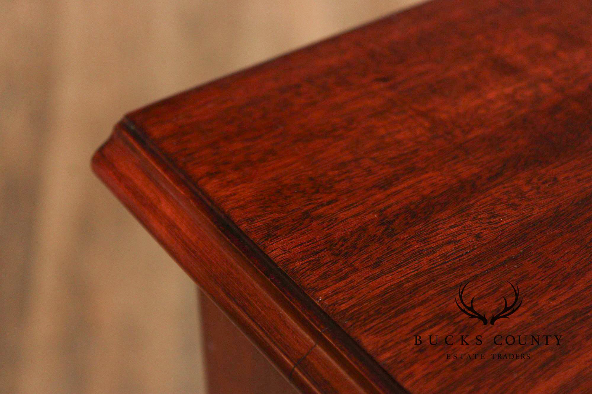 Kindel Chippendale Style Mahogany Blockfront Chest