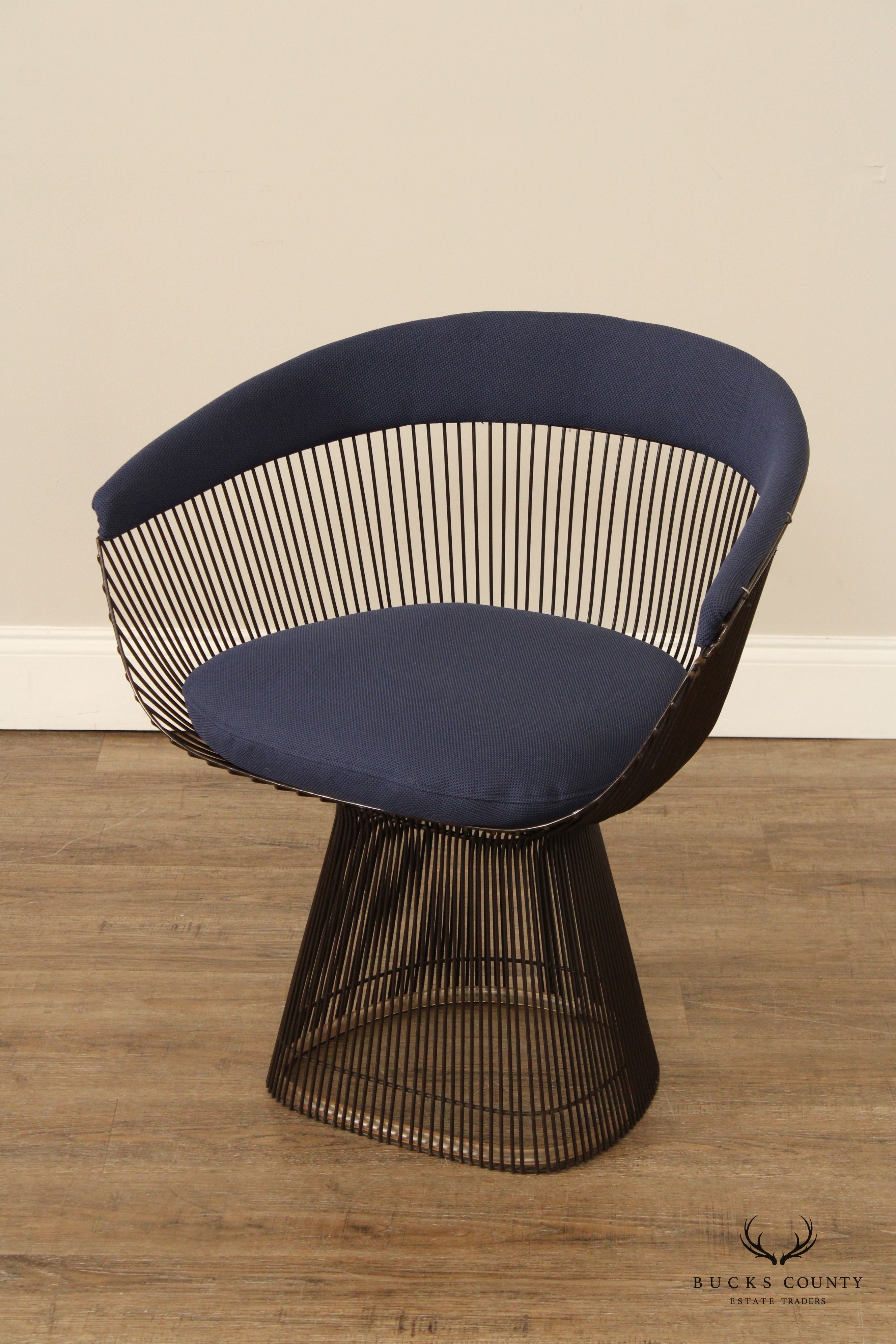 Warren Platner For Knoll Mid Century Modern Armchair