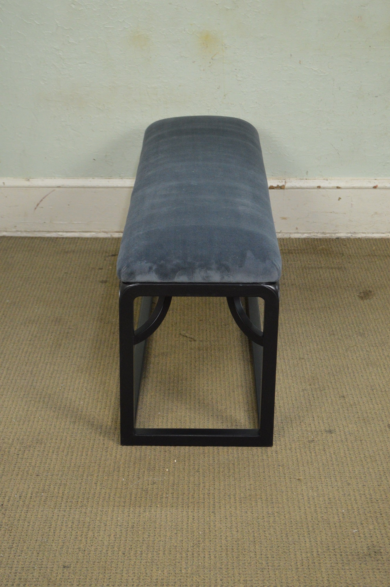 Custom Black Painted Long Bench (B)