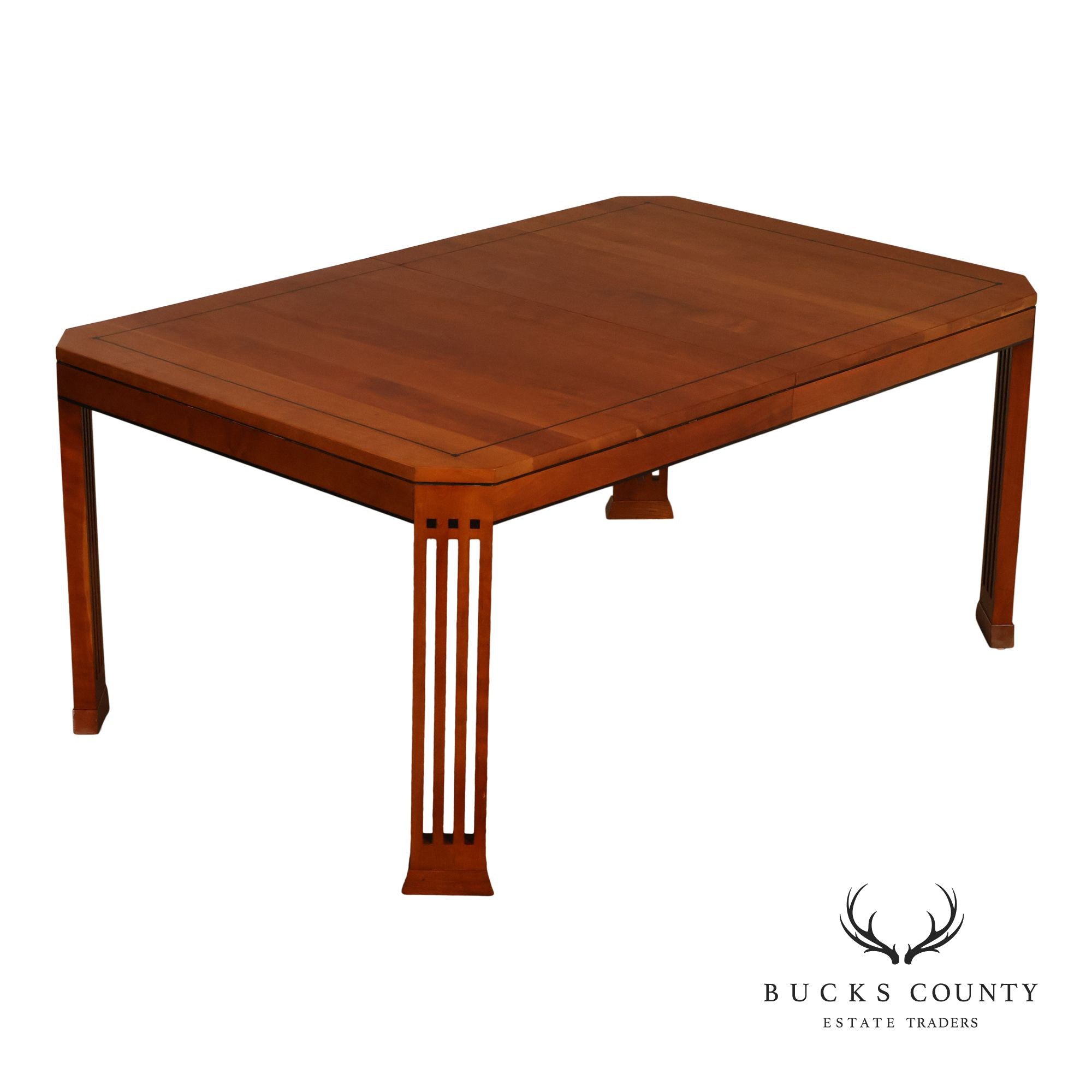 Stickley 21st Century Collection Cherry Extendable Dining Table